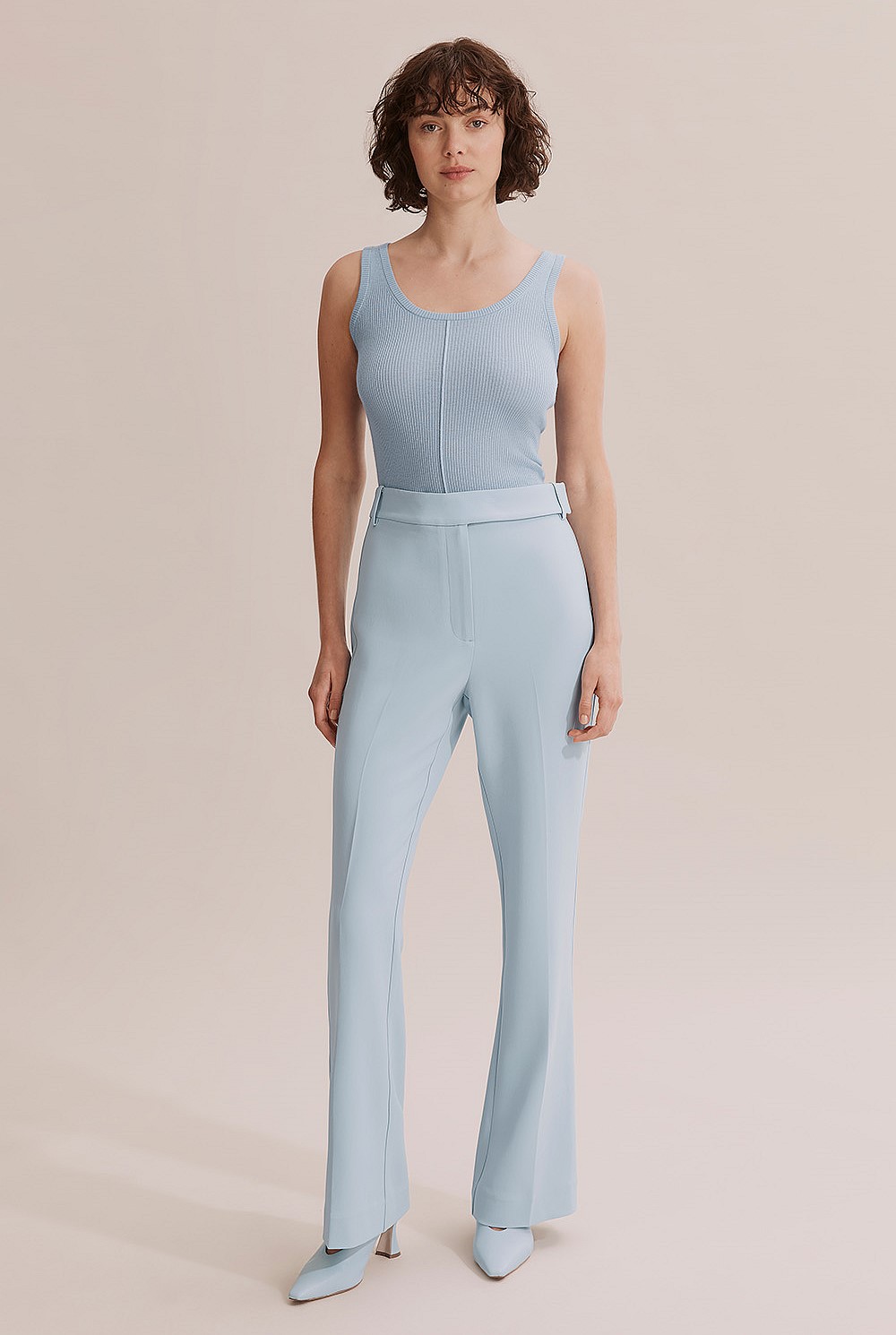 High Waist Flare Pant