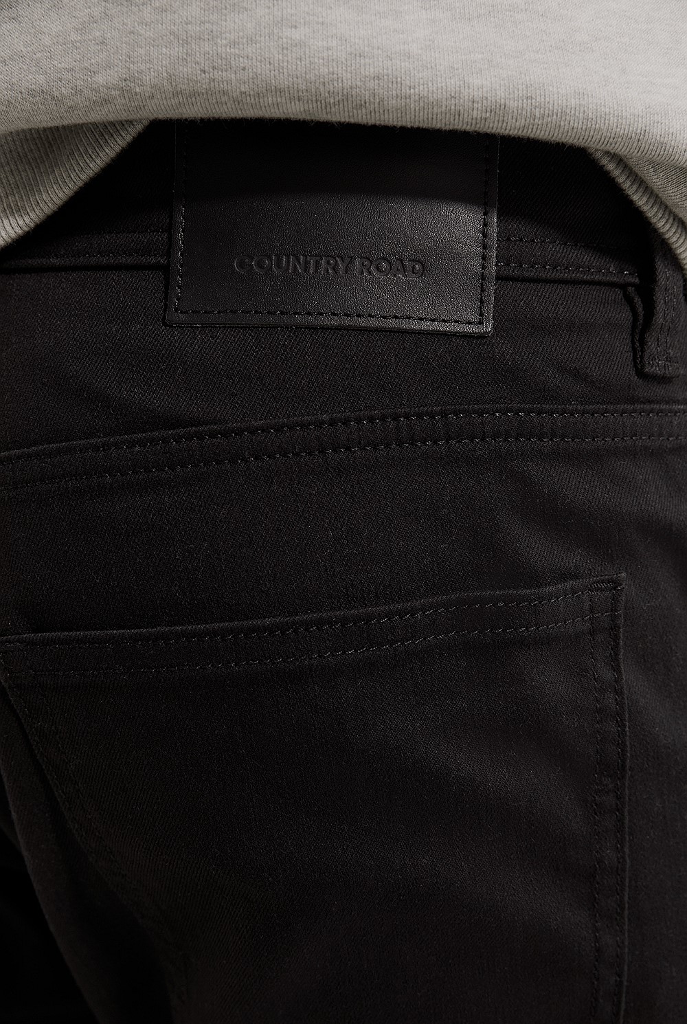 Slim Fit Black Jean