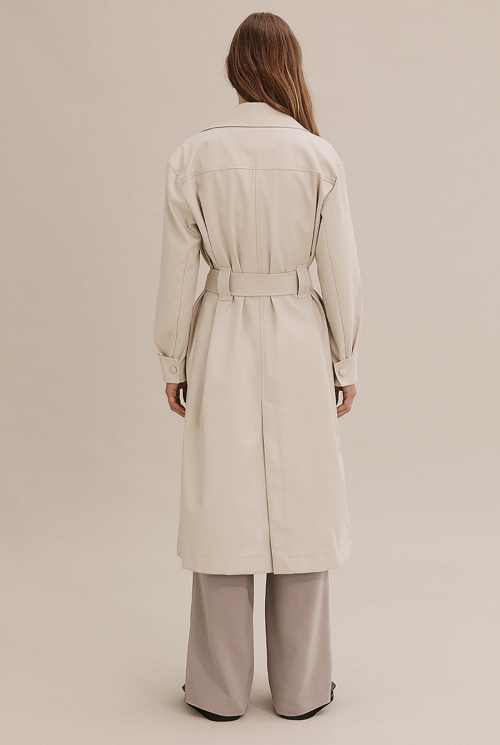 Seam Detail Trench Coat