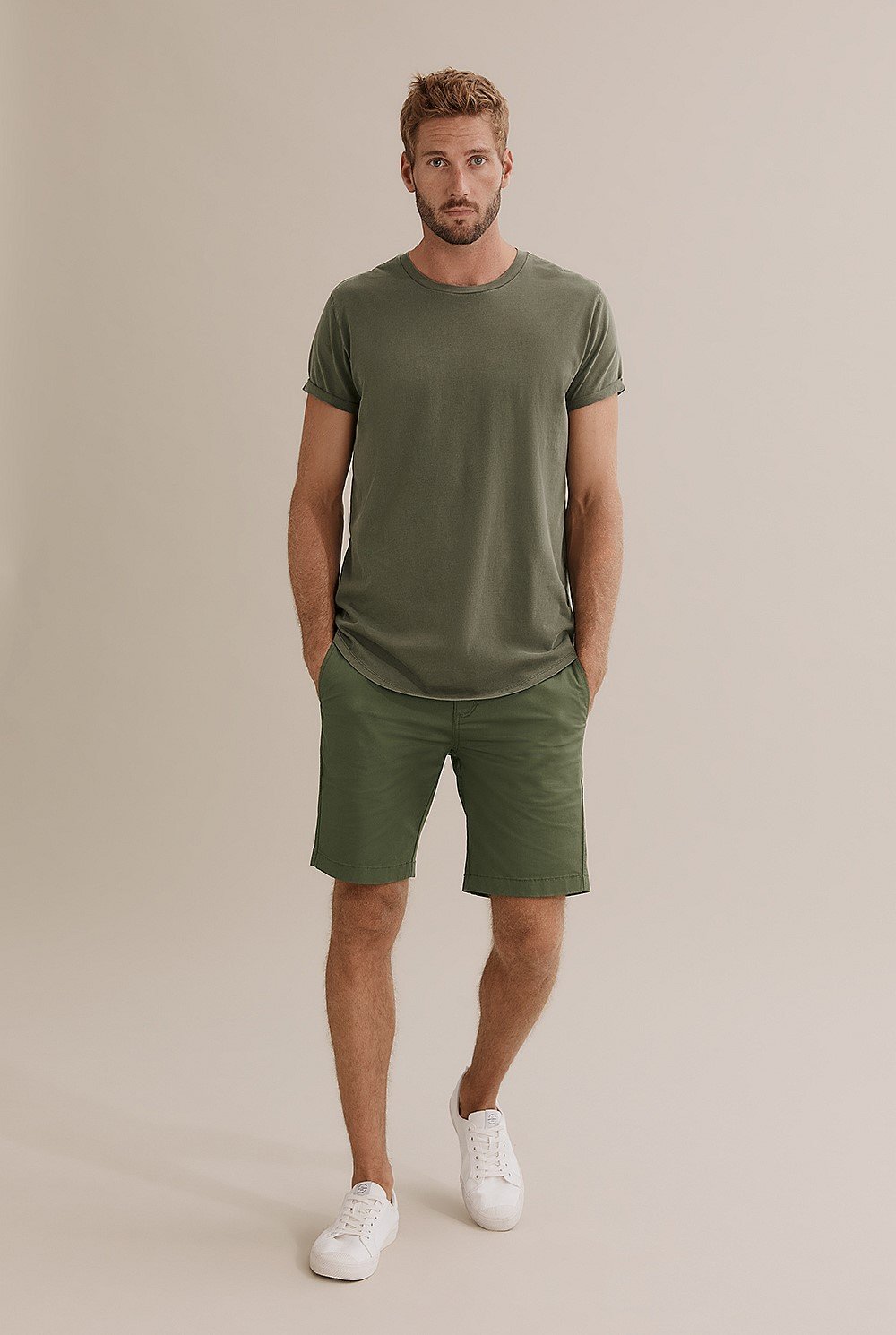 Australian Cotton Stretch Chino Short
