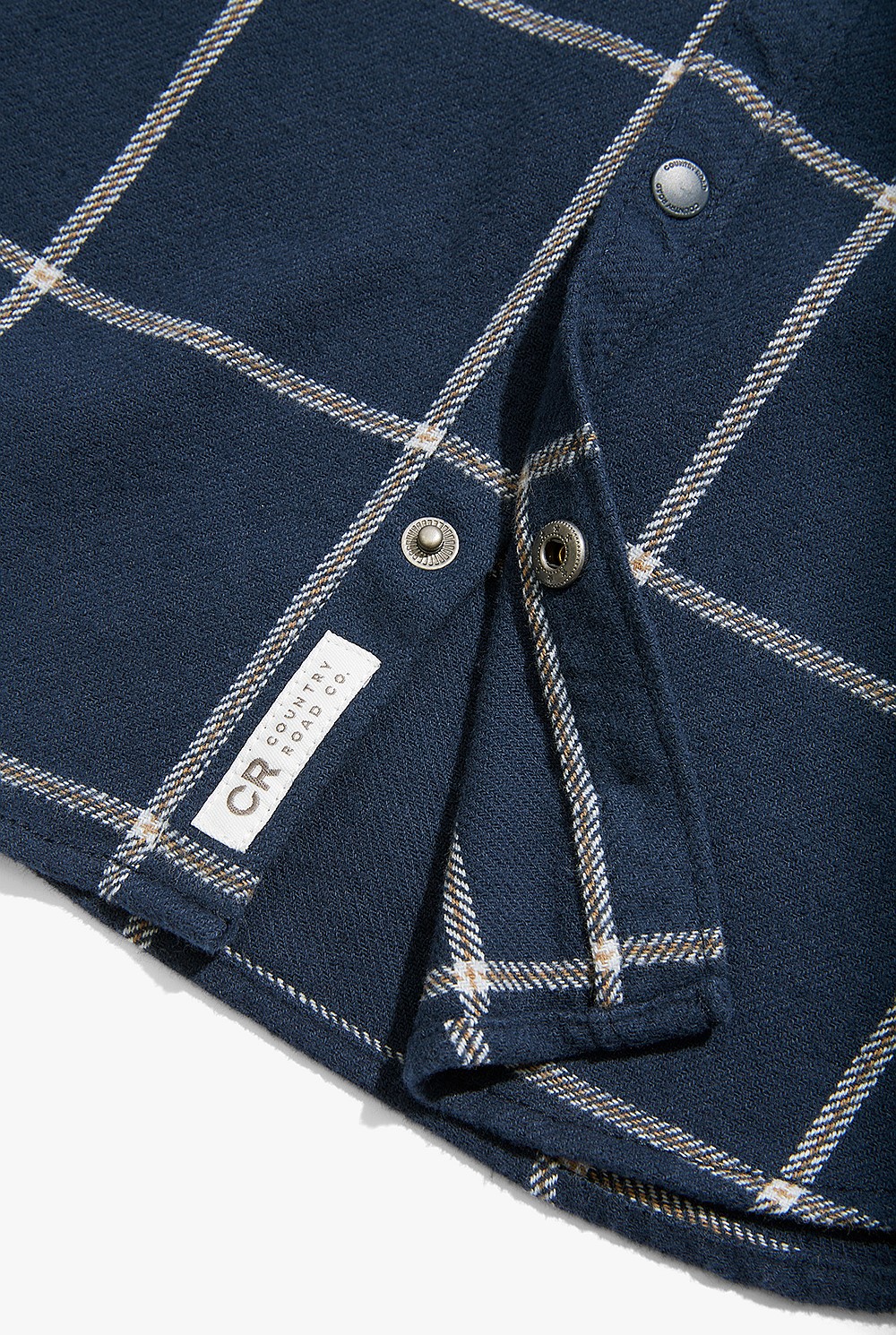 Check Hooded Shirt