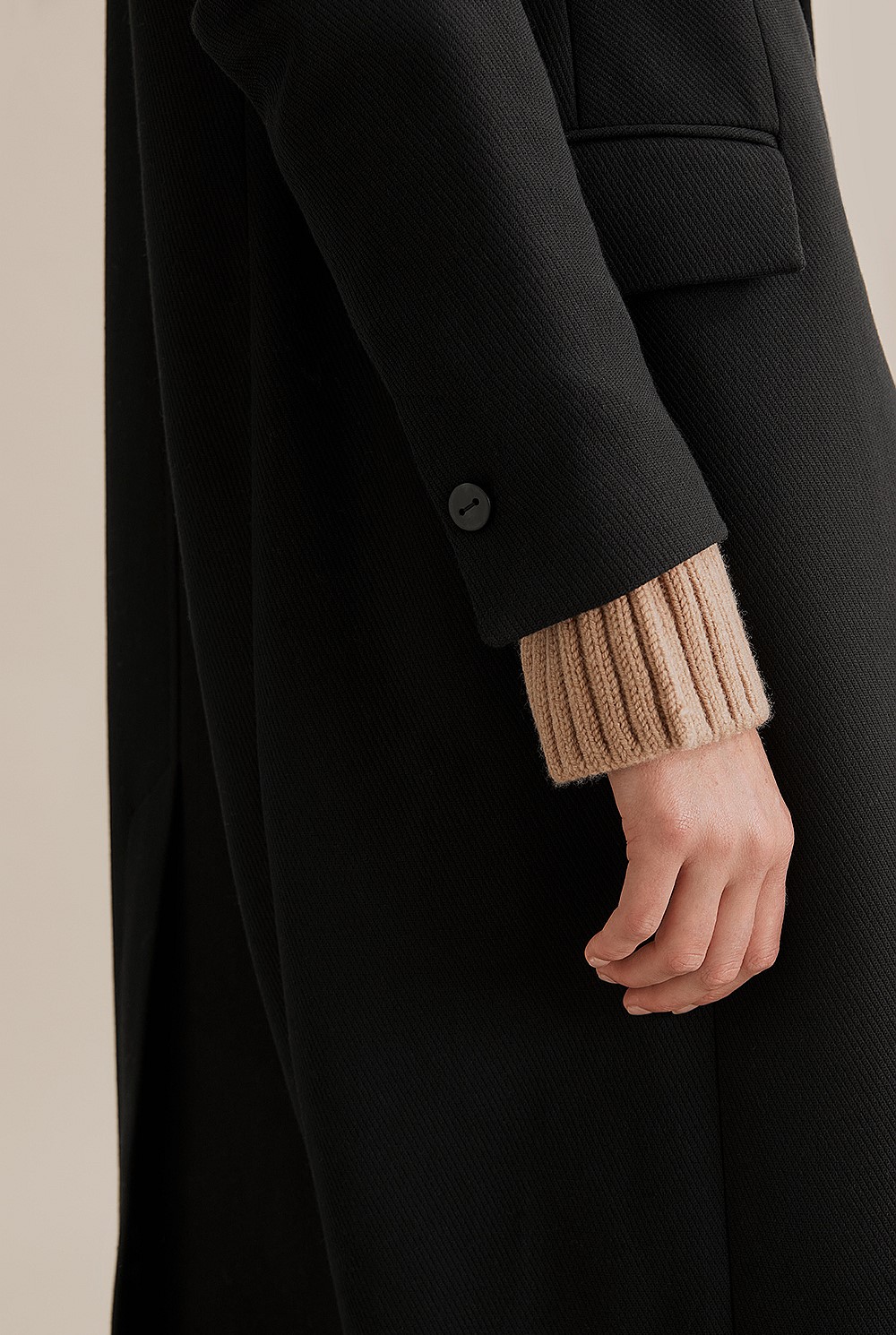 Slimline Double Breasted Coat