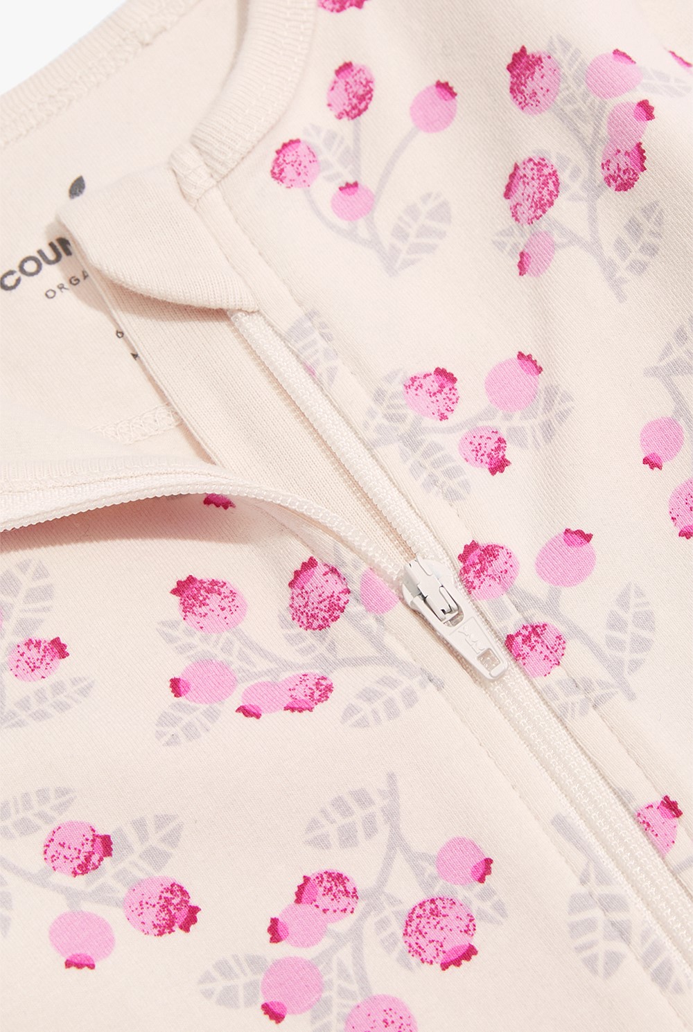 Organically Grown Cotton Berry Jumpsuit