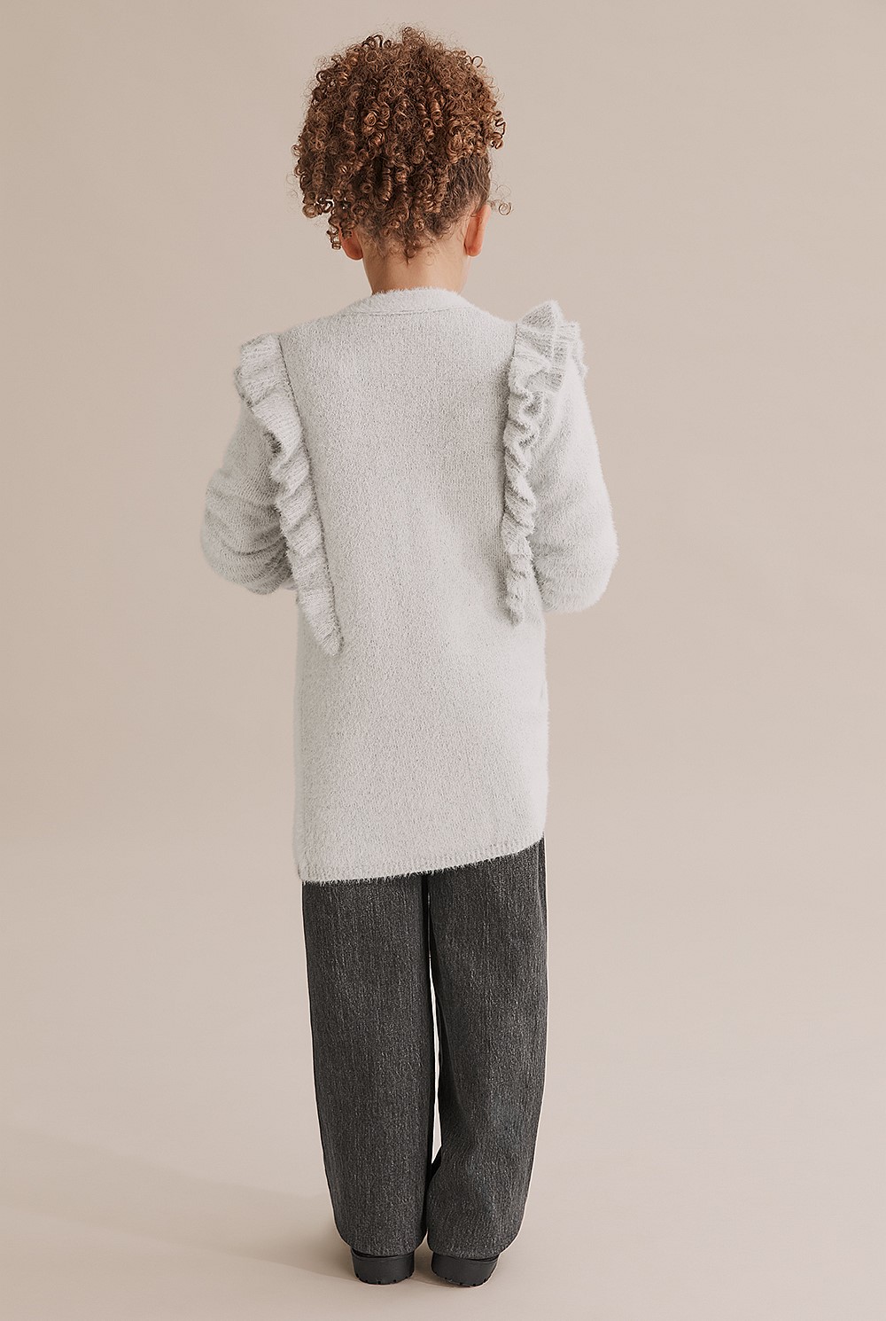 Frill Knit Cardigan