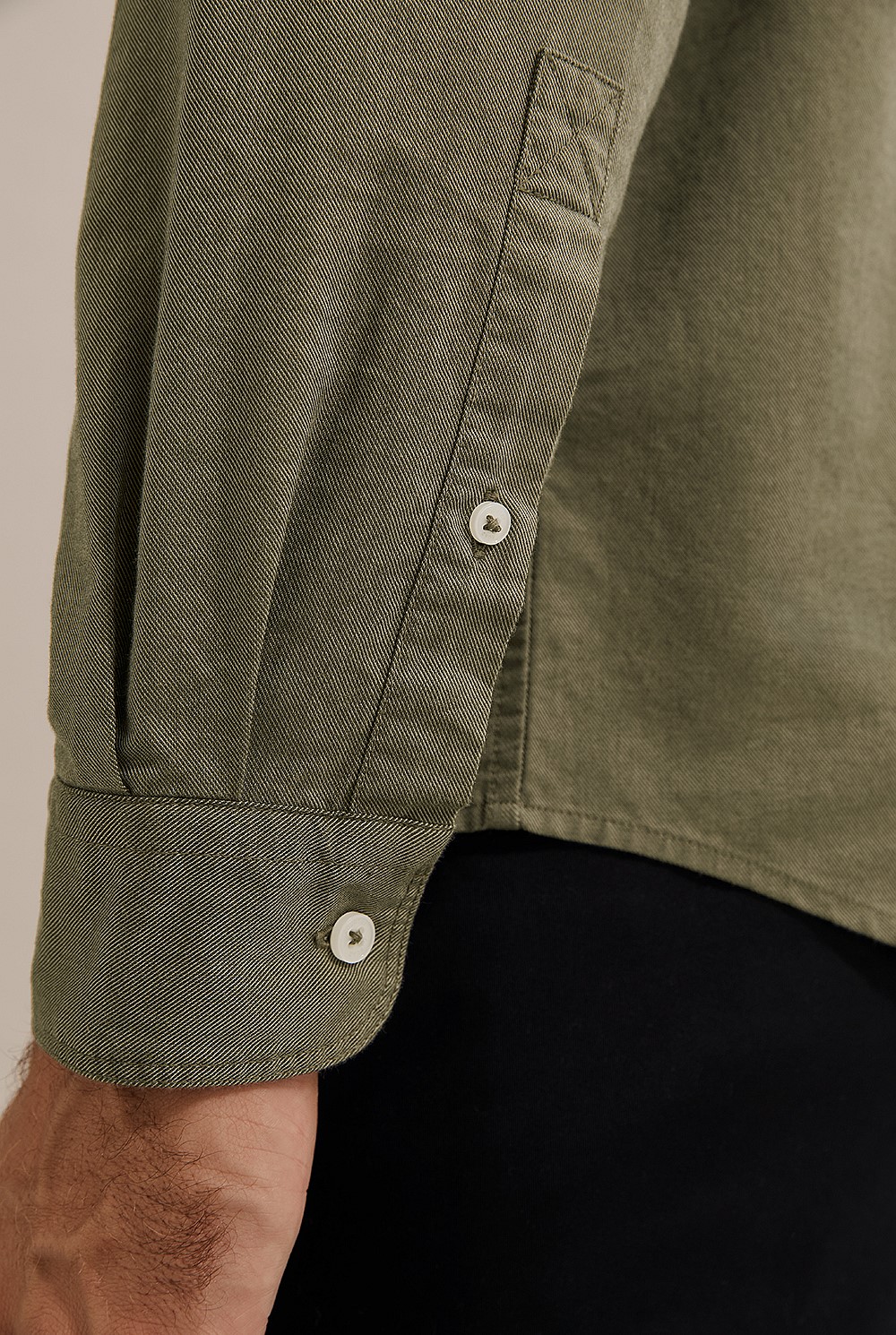 Regular Fit Twill Shirt
