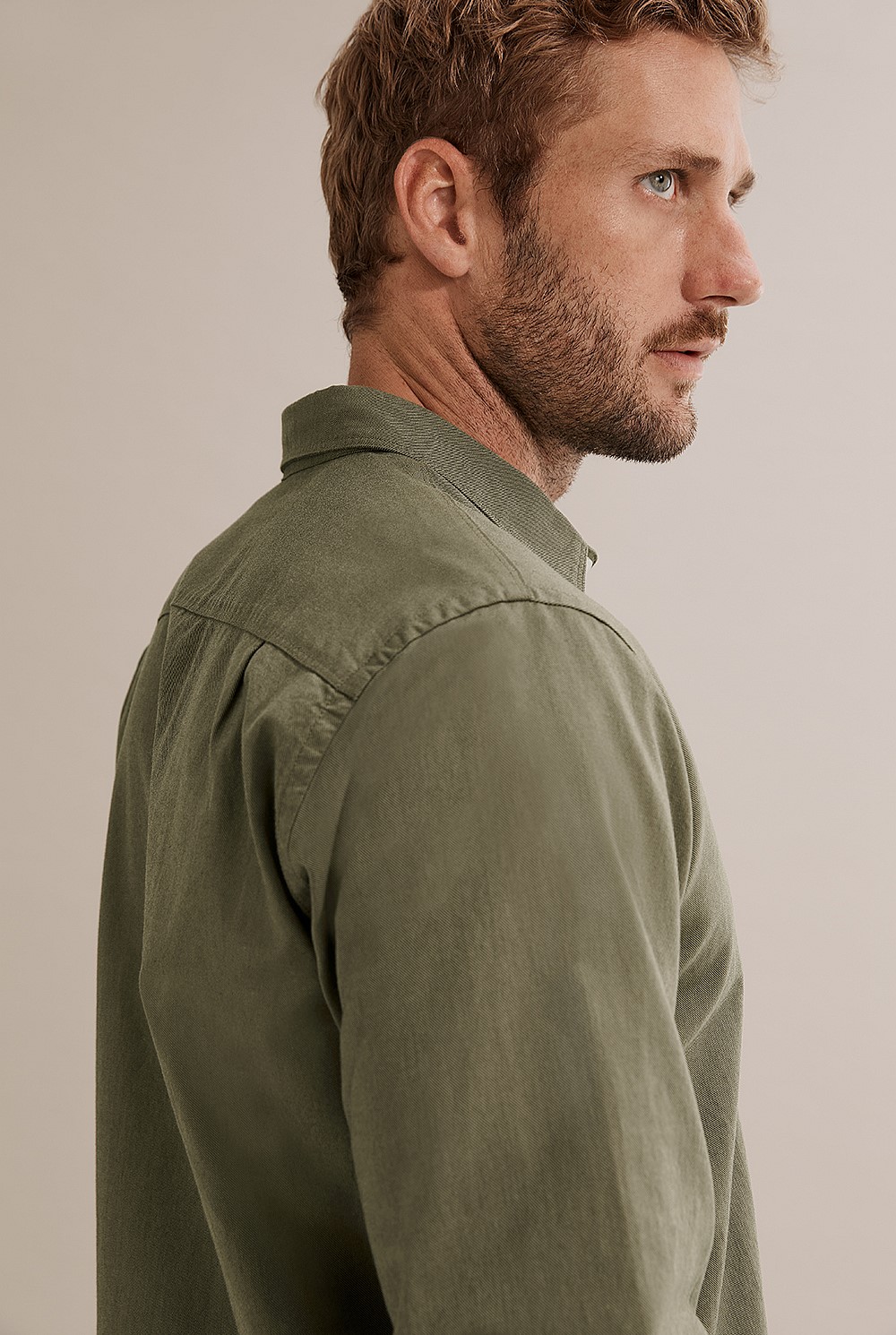 Regular Fit Twill Shirt