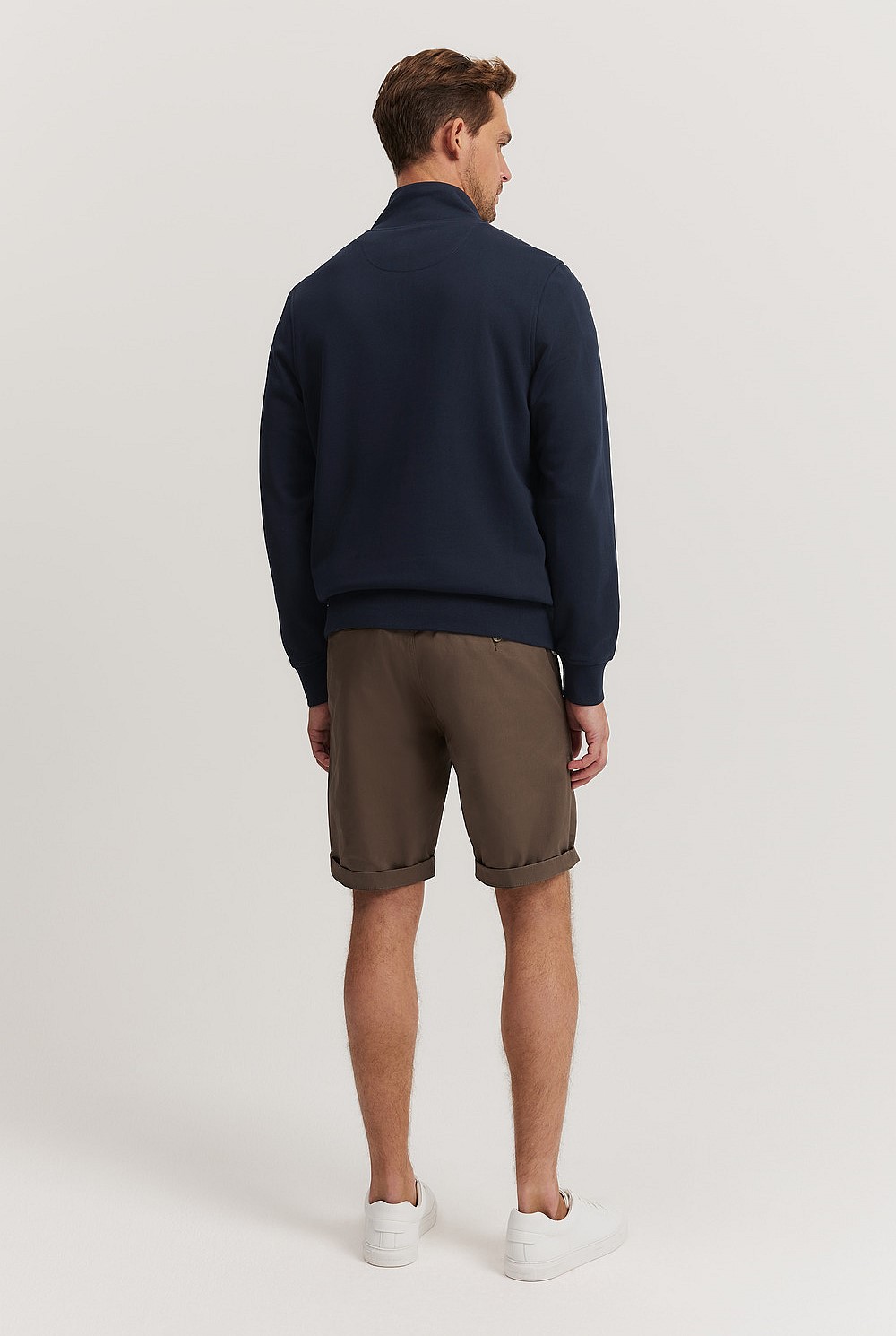 Verified Australian Cotton Half Zip Heritage Sweat