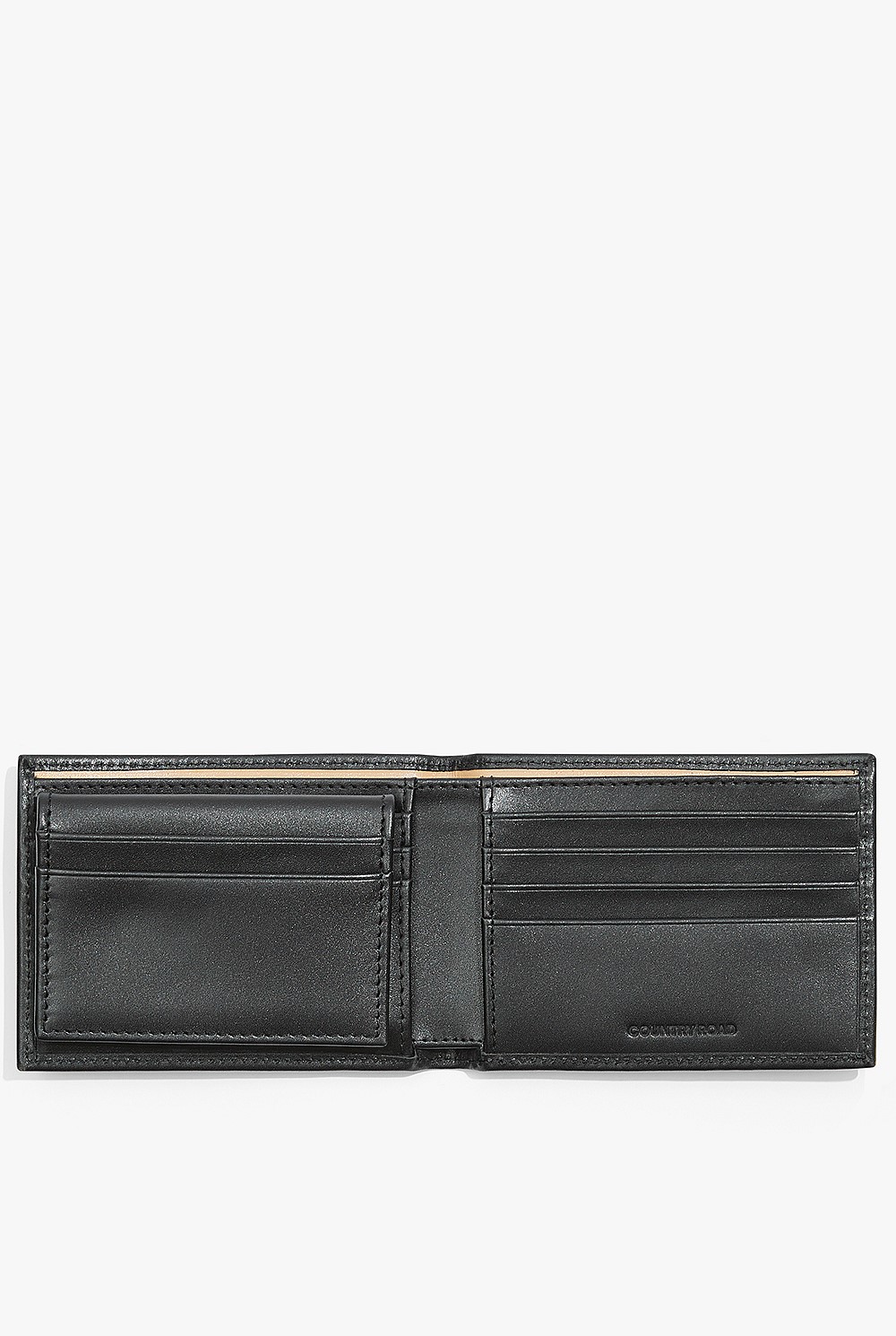 Leather Billfold Wallet With Credit Card Case