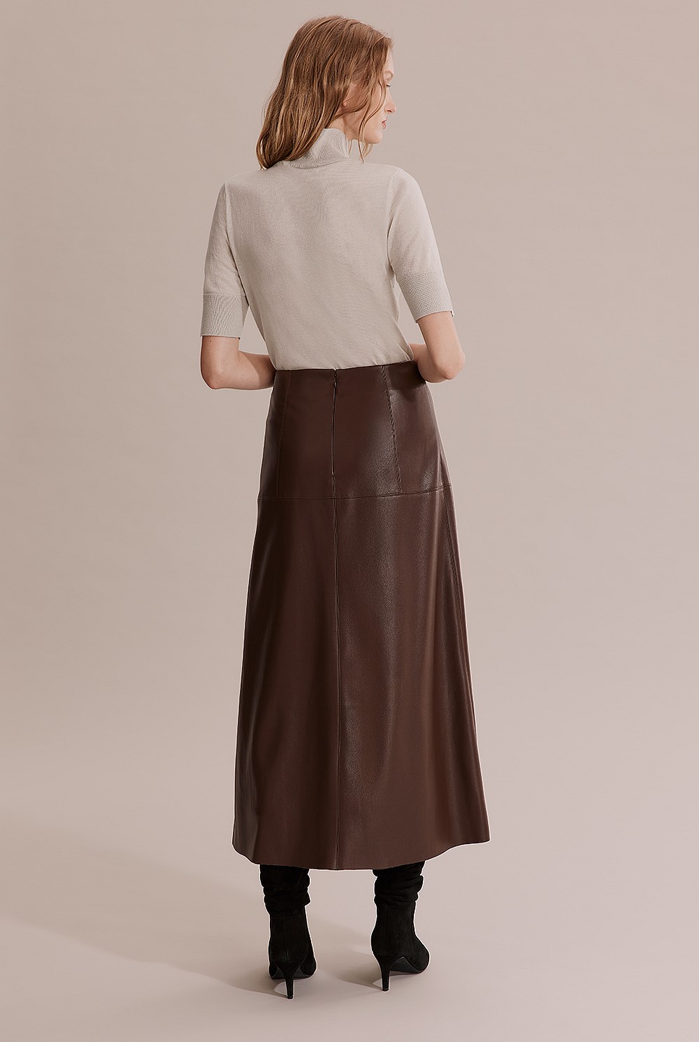 Merino Wool Silk Short Sleeve Knit
