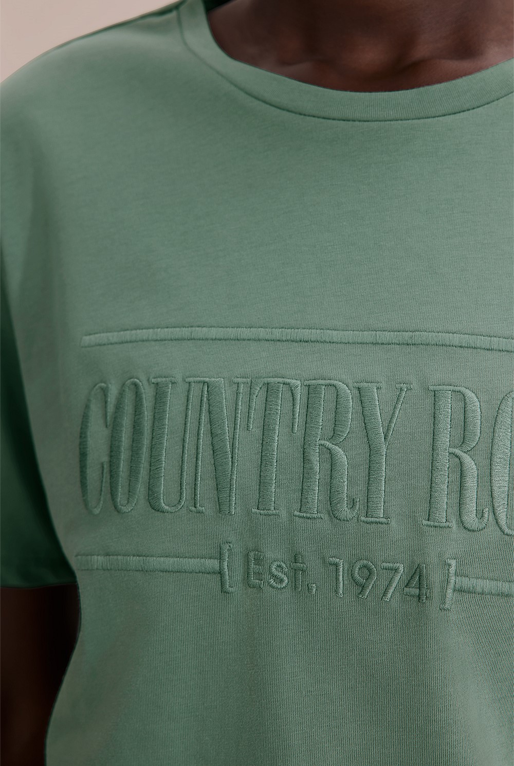 Australian Cotton Heritage Embroidered T-Shirt