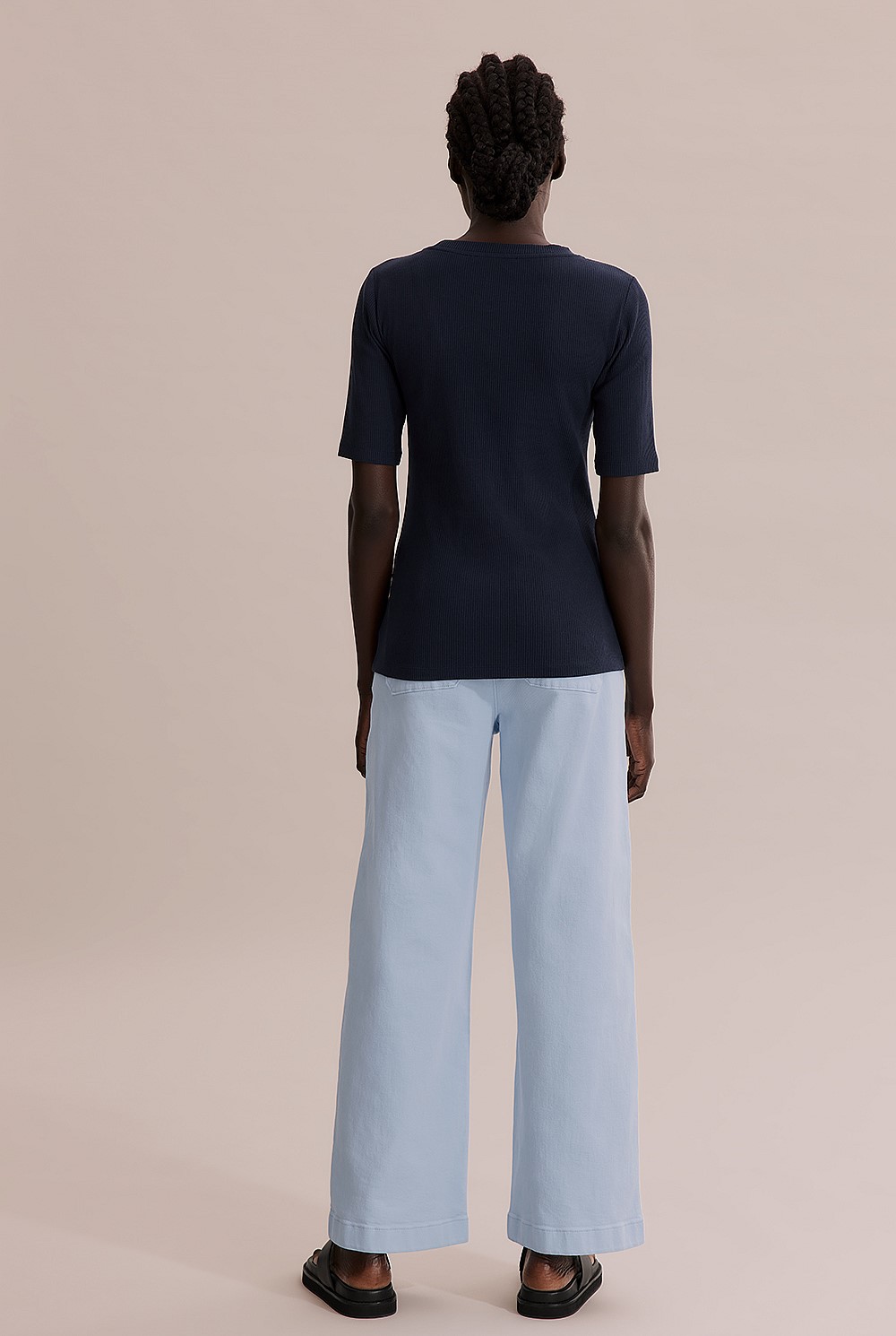Fitted Rib T-Shirt