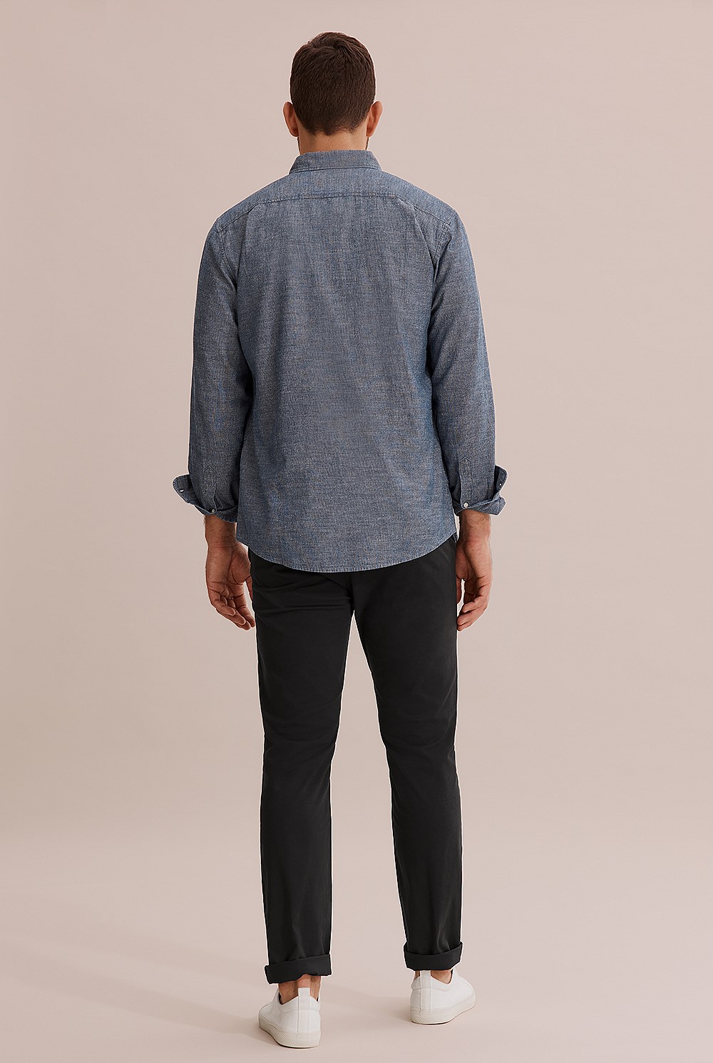 Regular Fit Chambray Shirt