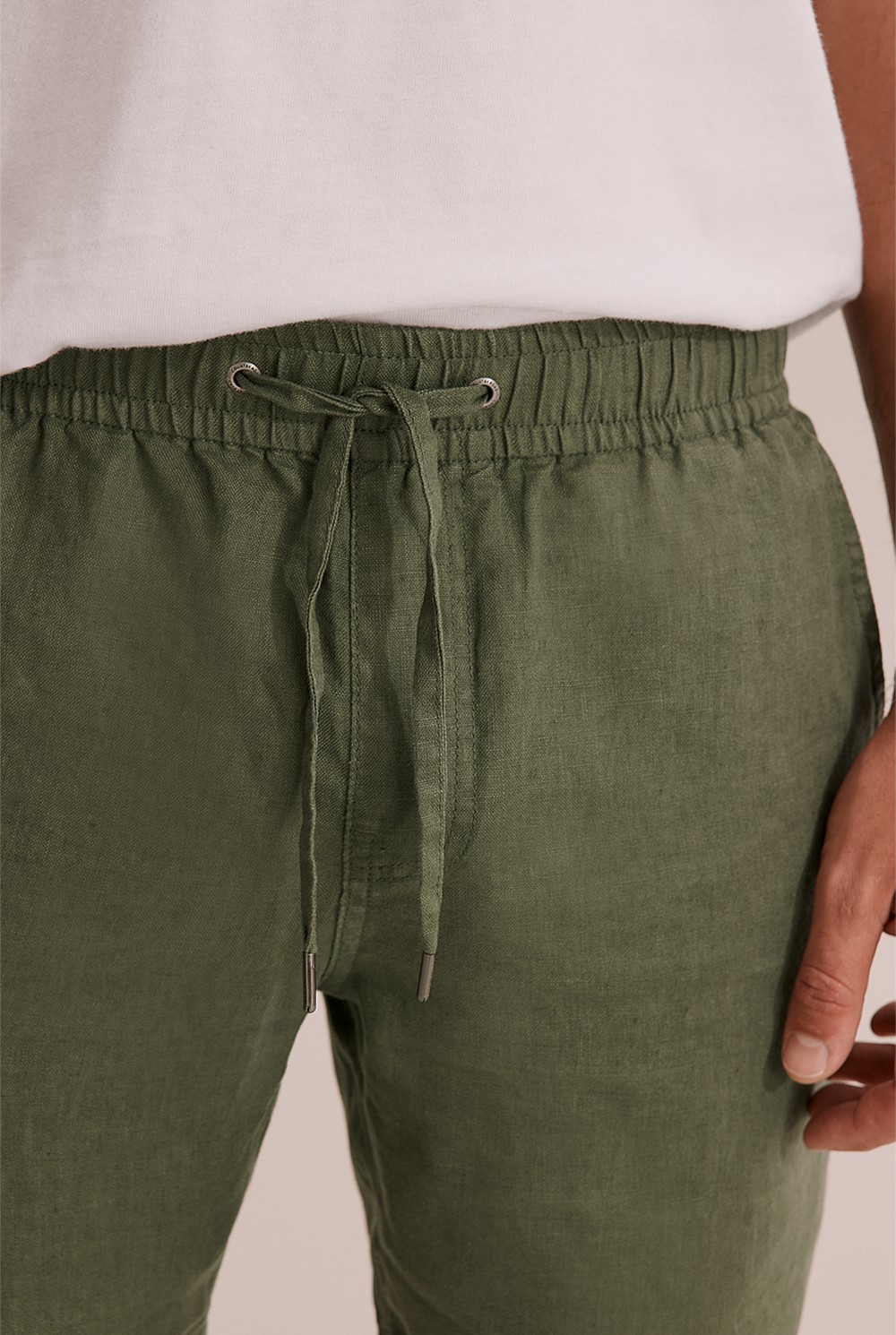 Linen Drawcord Short