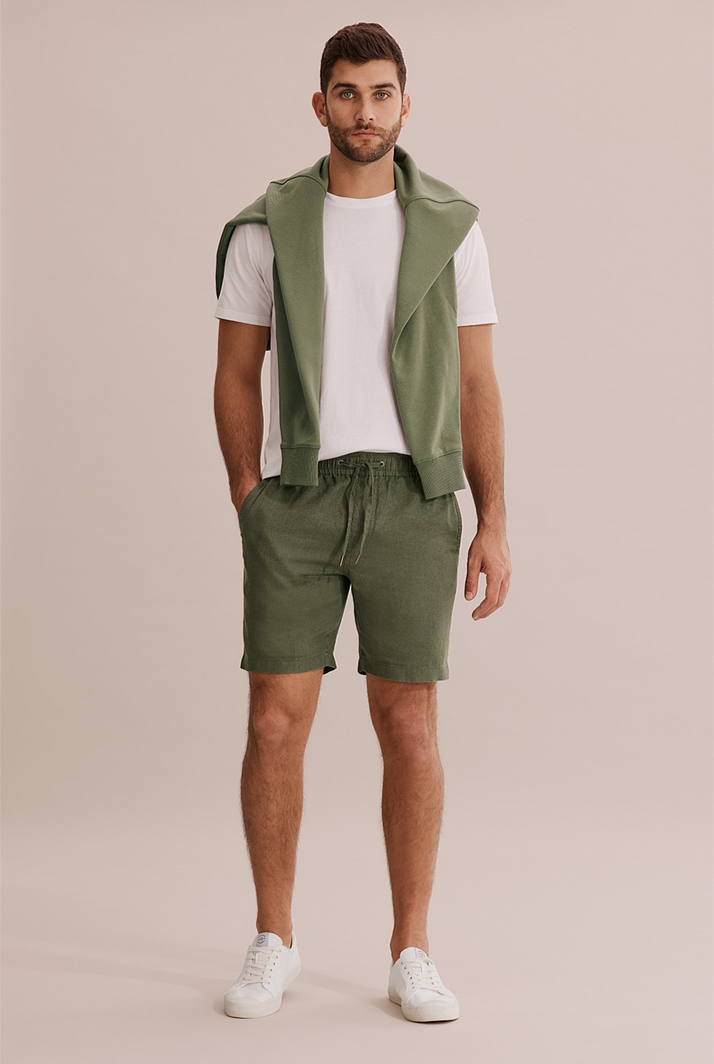 Linen Drawcord Short