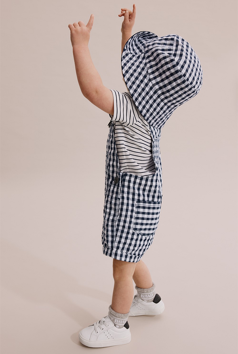 Gingham Overall