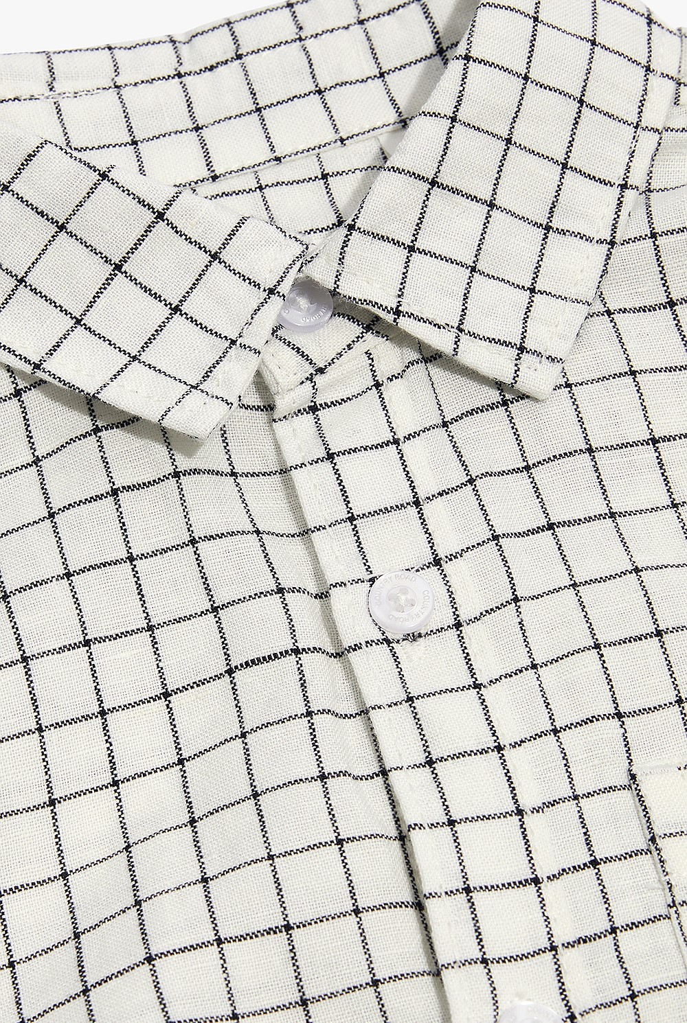 Long Sleeve Windowpane Shirt