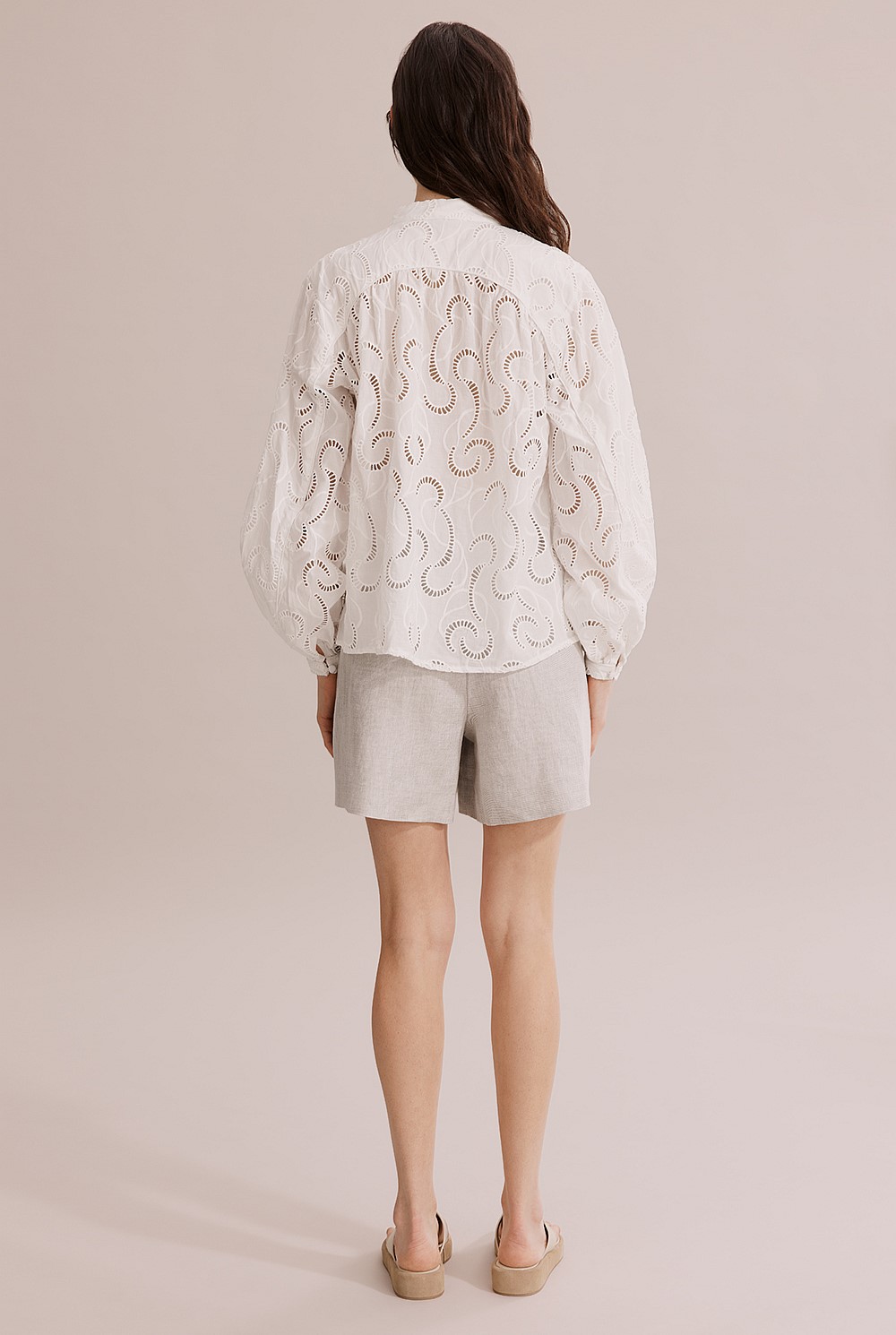 Panel Broderie Shirt