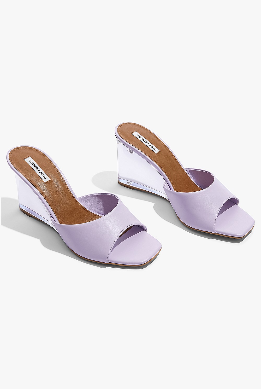 Cathy Leather Wedge