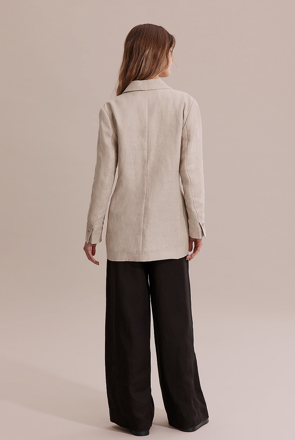 Linen Relaxed Blazer