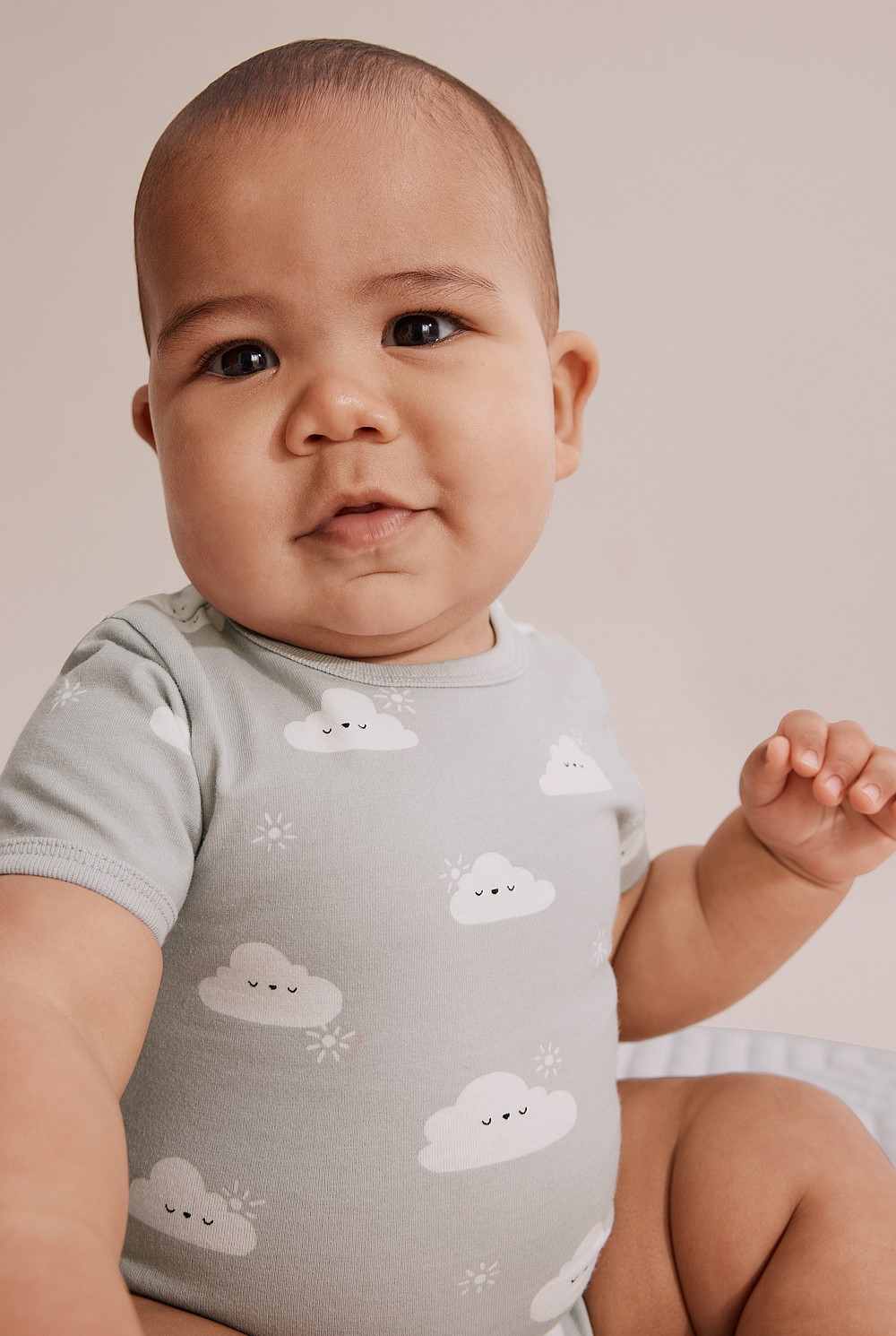 Unisex Organically Grown Cotton Cloud Bodysuit