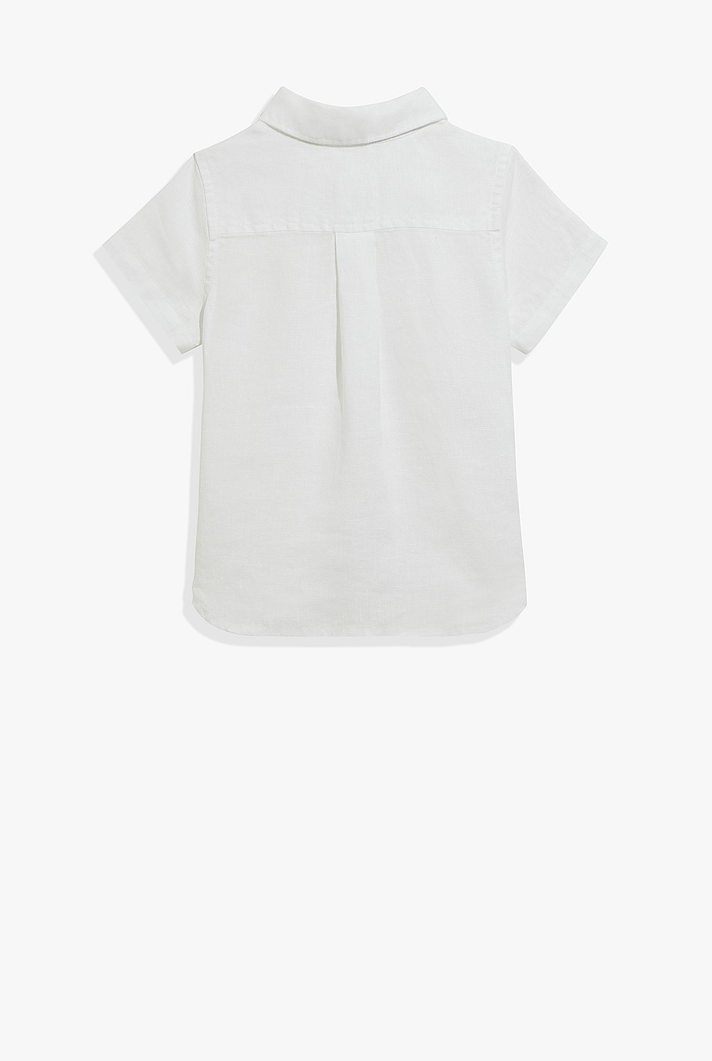 Organically Grown Short Sleeve Linen Shirt