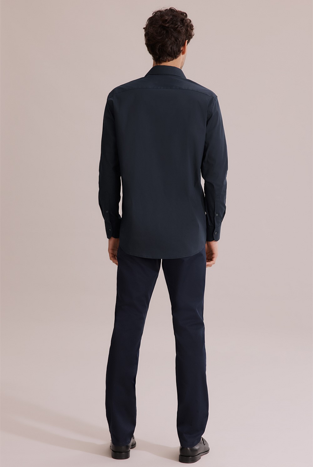 Tailored Fit Super Fine Cotton Stretch Shirt