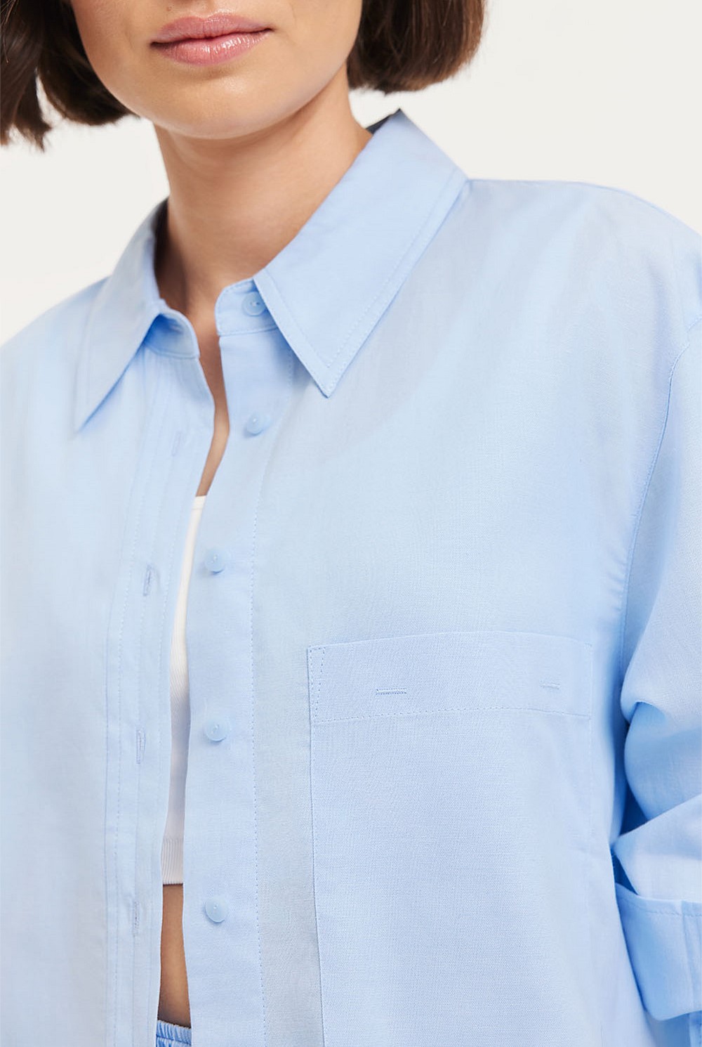 Cotton Set Shirt