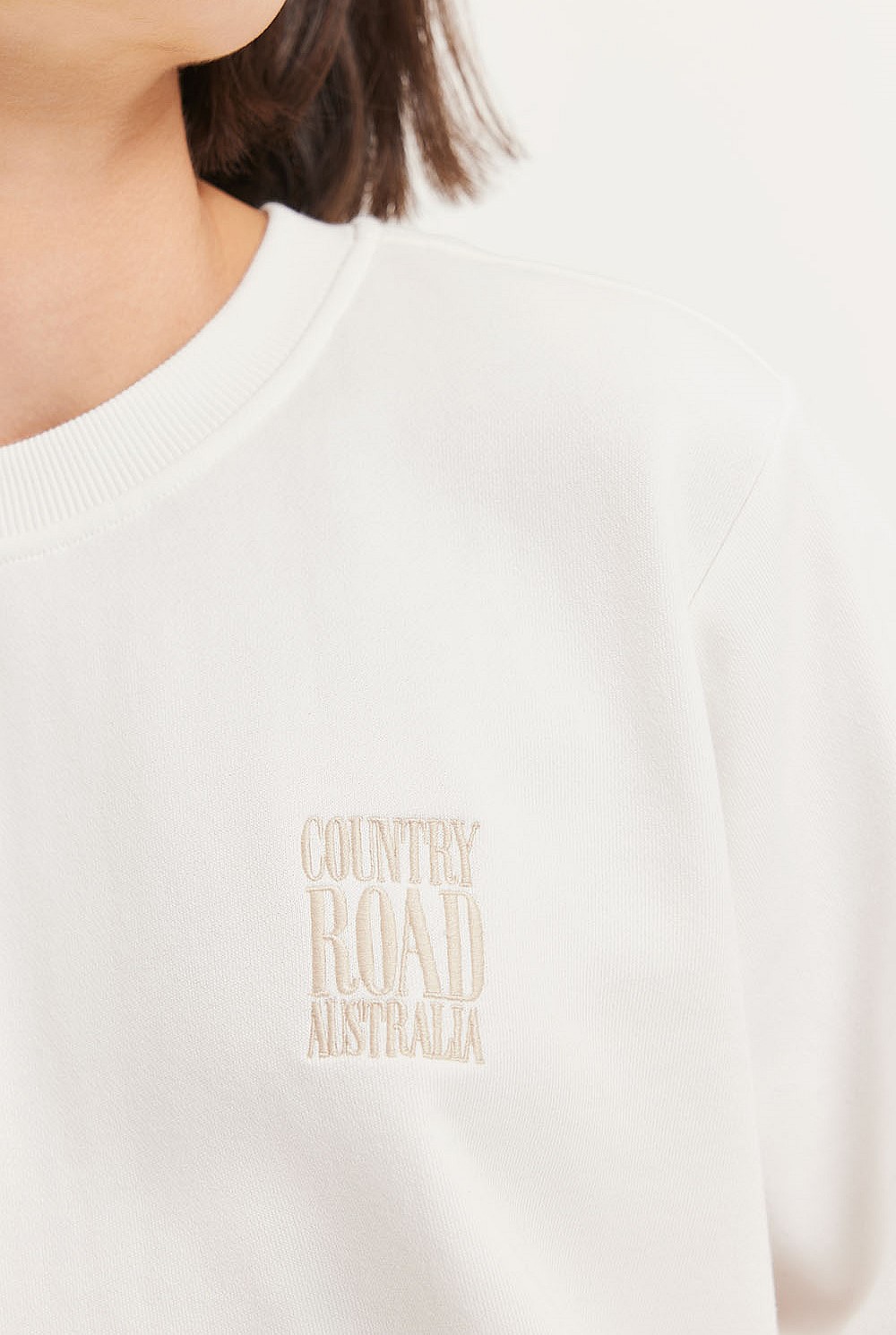 Verified Australian Cotton Country Road Logo Sweat