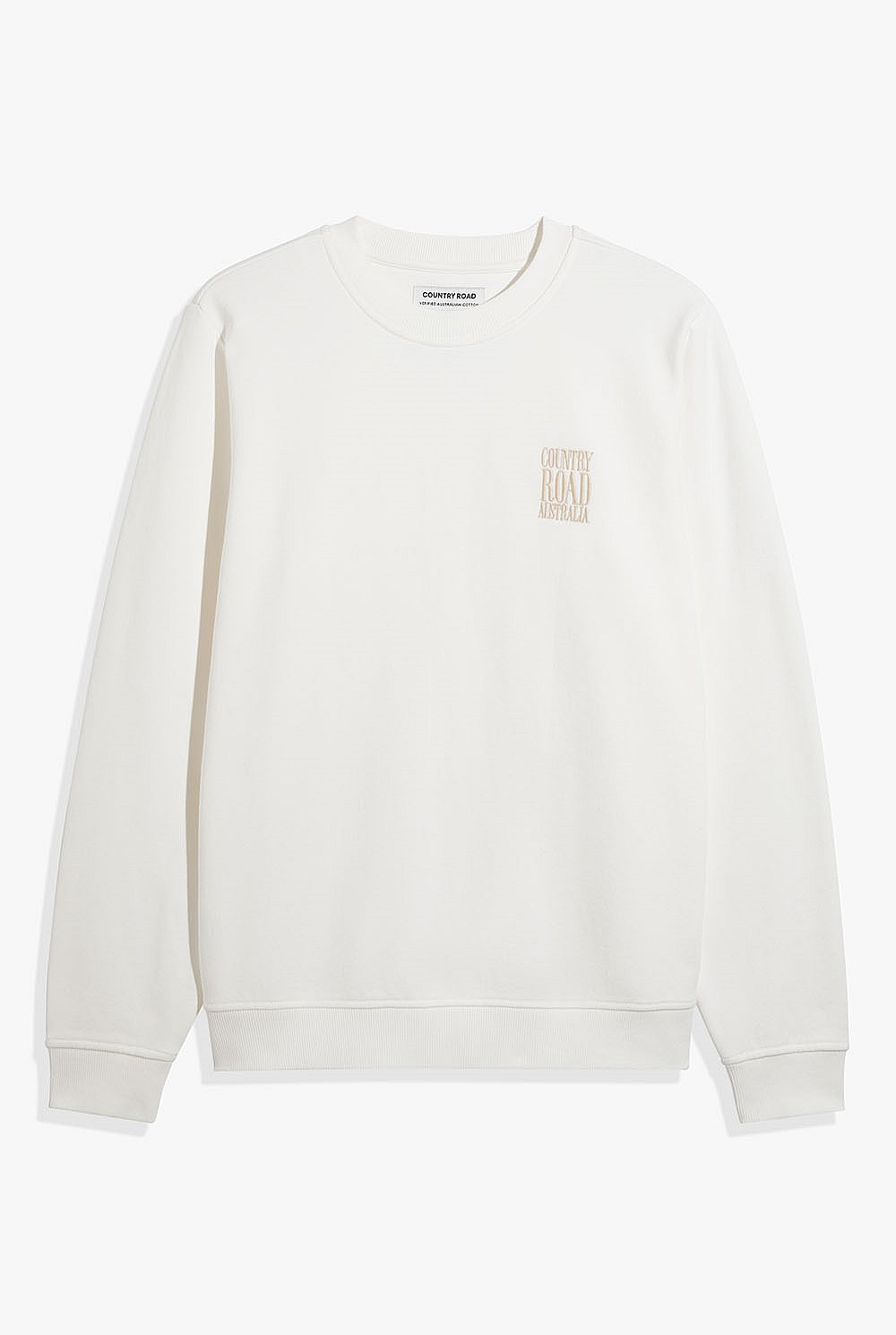 Verified Australian Cotton Country Road Logo Sweat