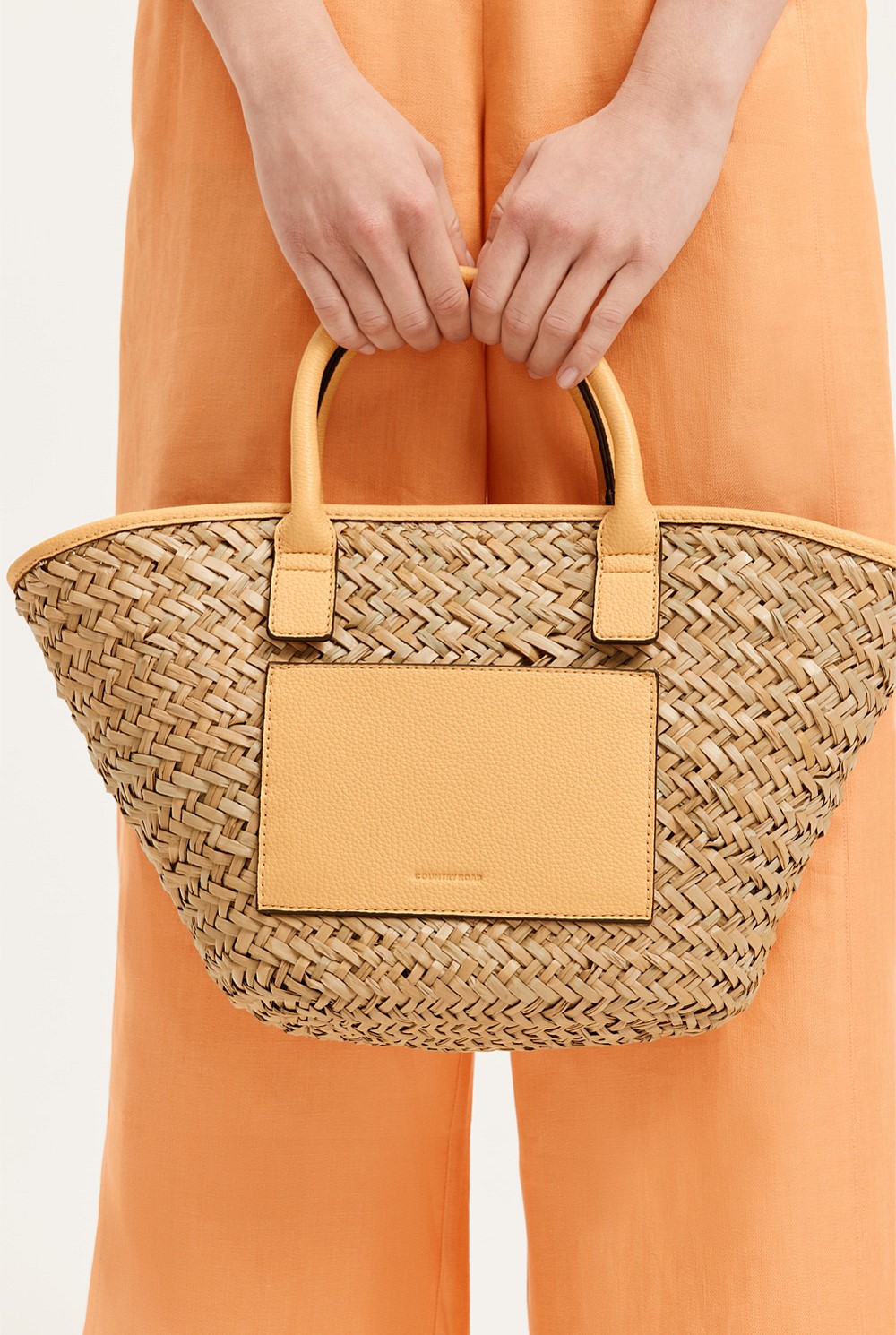 Mini Woven Shopper