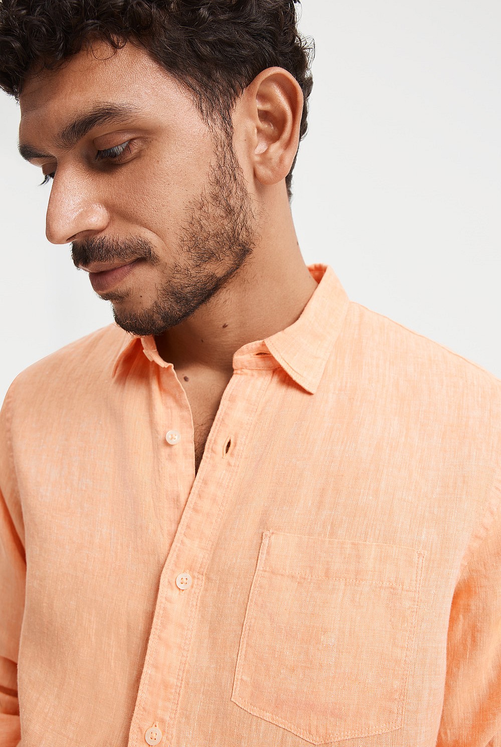 Regular Fit Linen Shirt