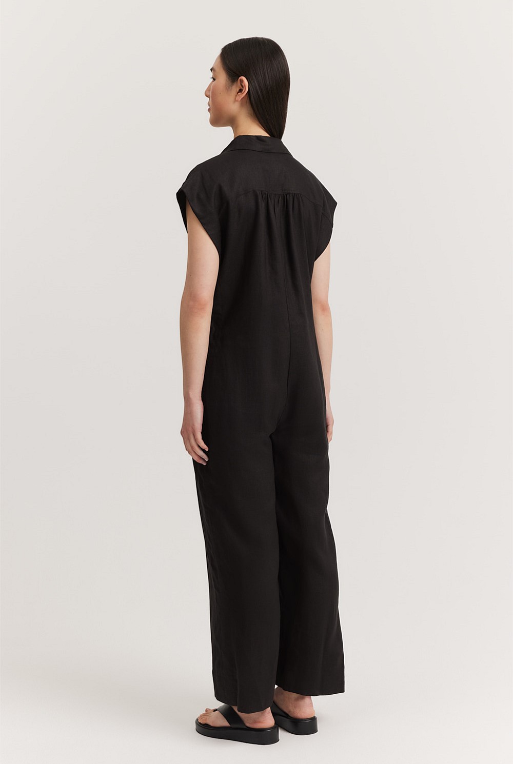 Organically Grown Linen Jumpsuit