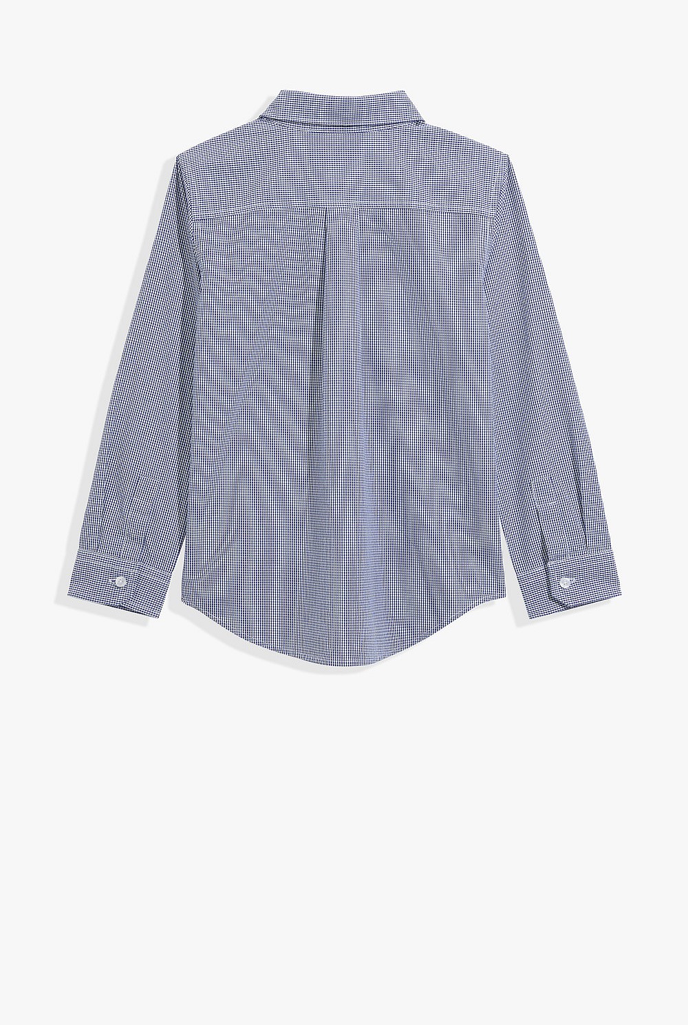 Long Sleeve Gingham Shirt