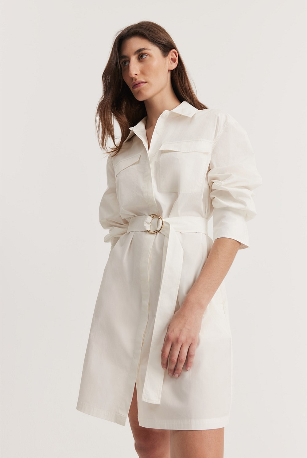 Mini Shirt Dress