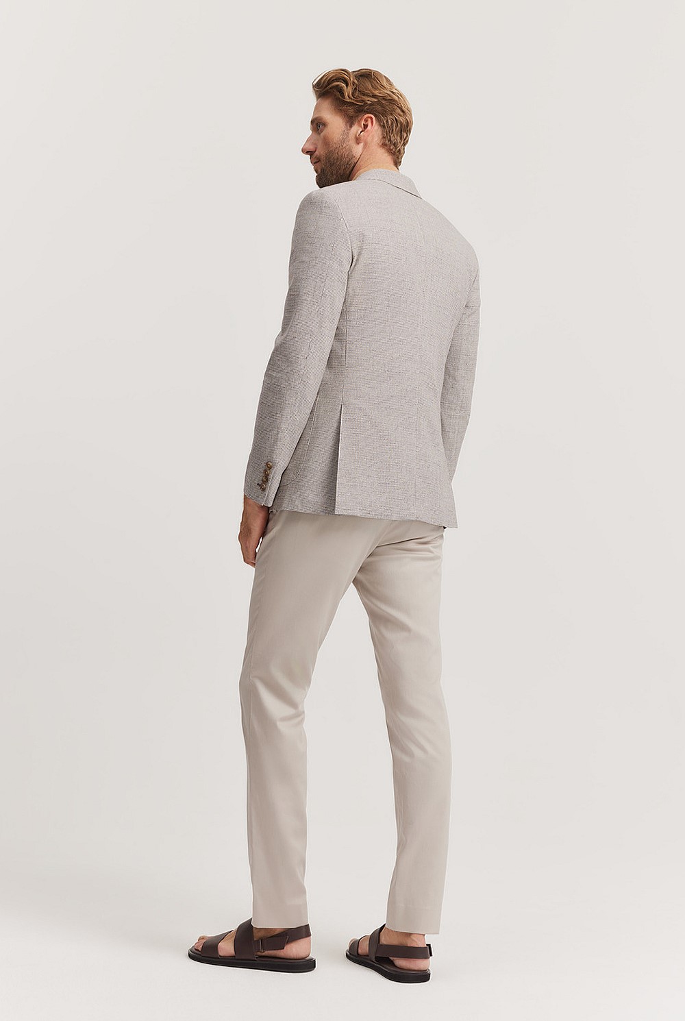 Regular Fit Puppytooth Blazer