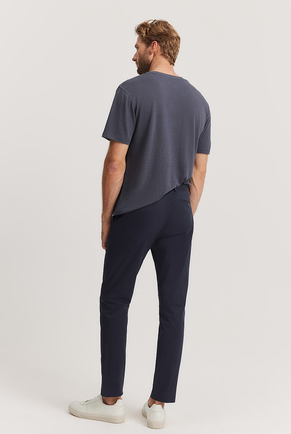 Slim Fit Cotton Stretch Pant