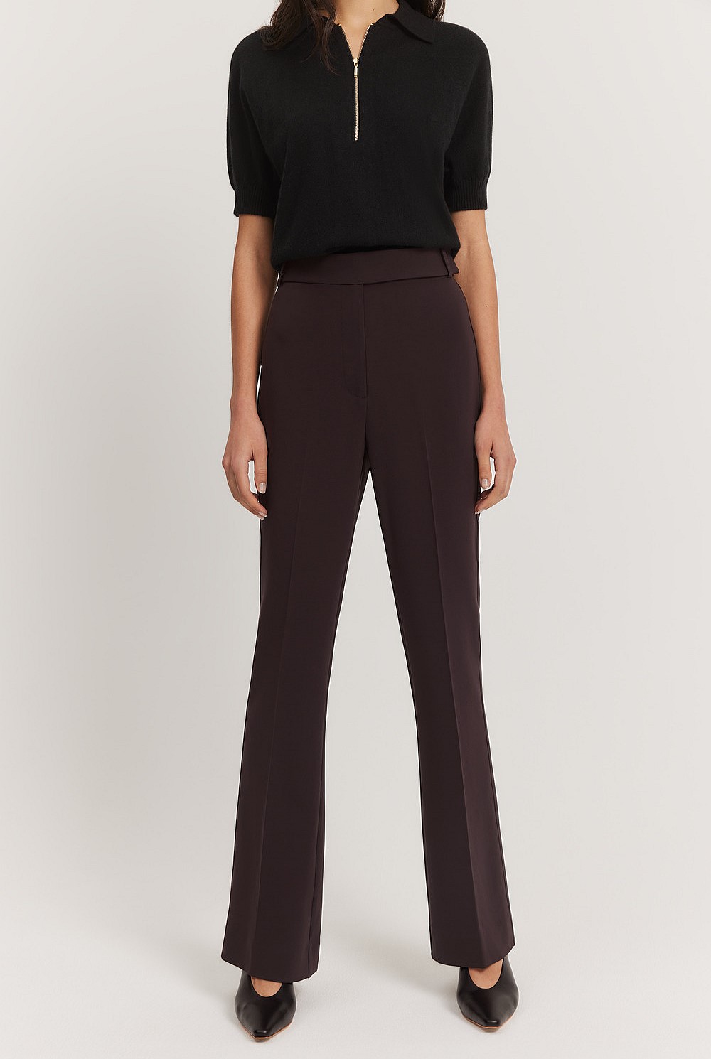 High Waist Flare Pant