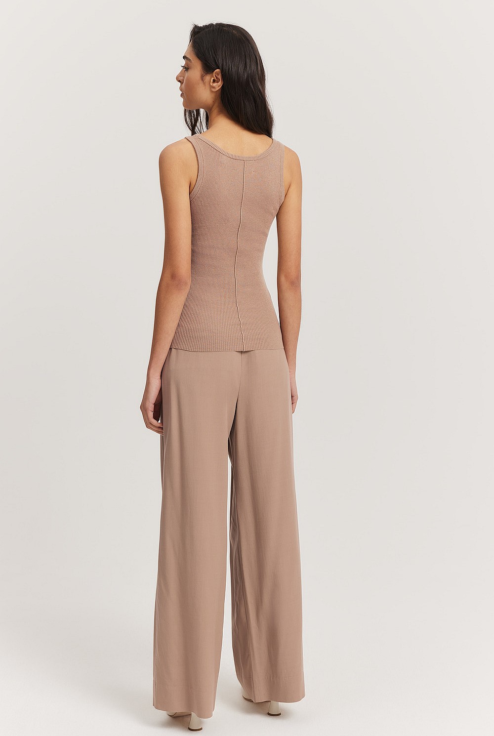 Merino Wool Silk Tank