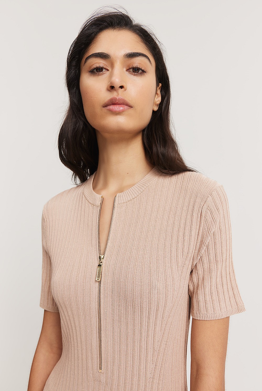 Knit Midi Dress