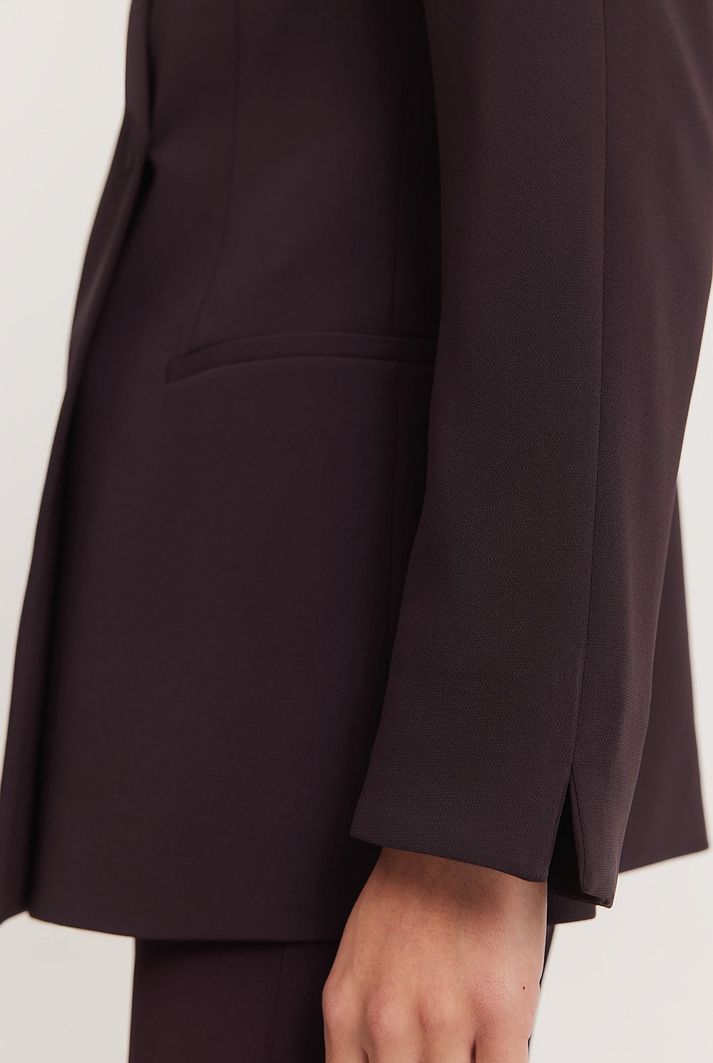 Longline Slim Blazer