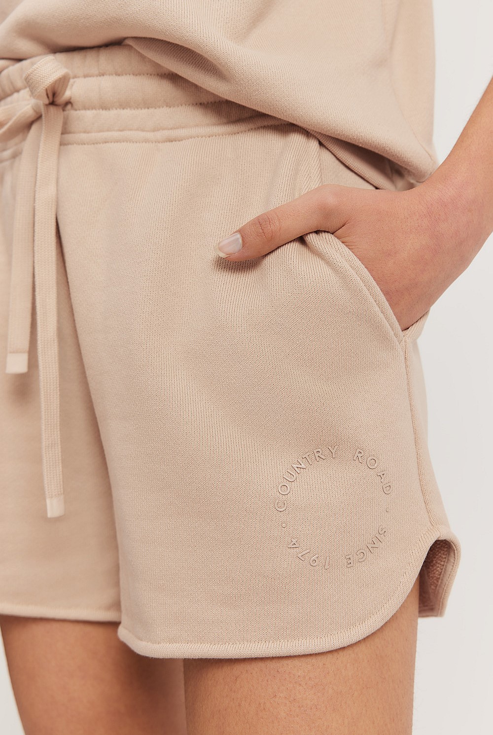 Towards Circularity - Cotton Logo Sweat Short