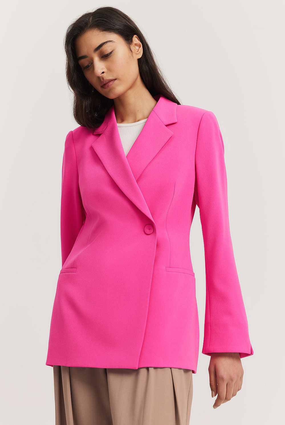 Longline Slim Blazer