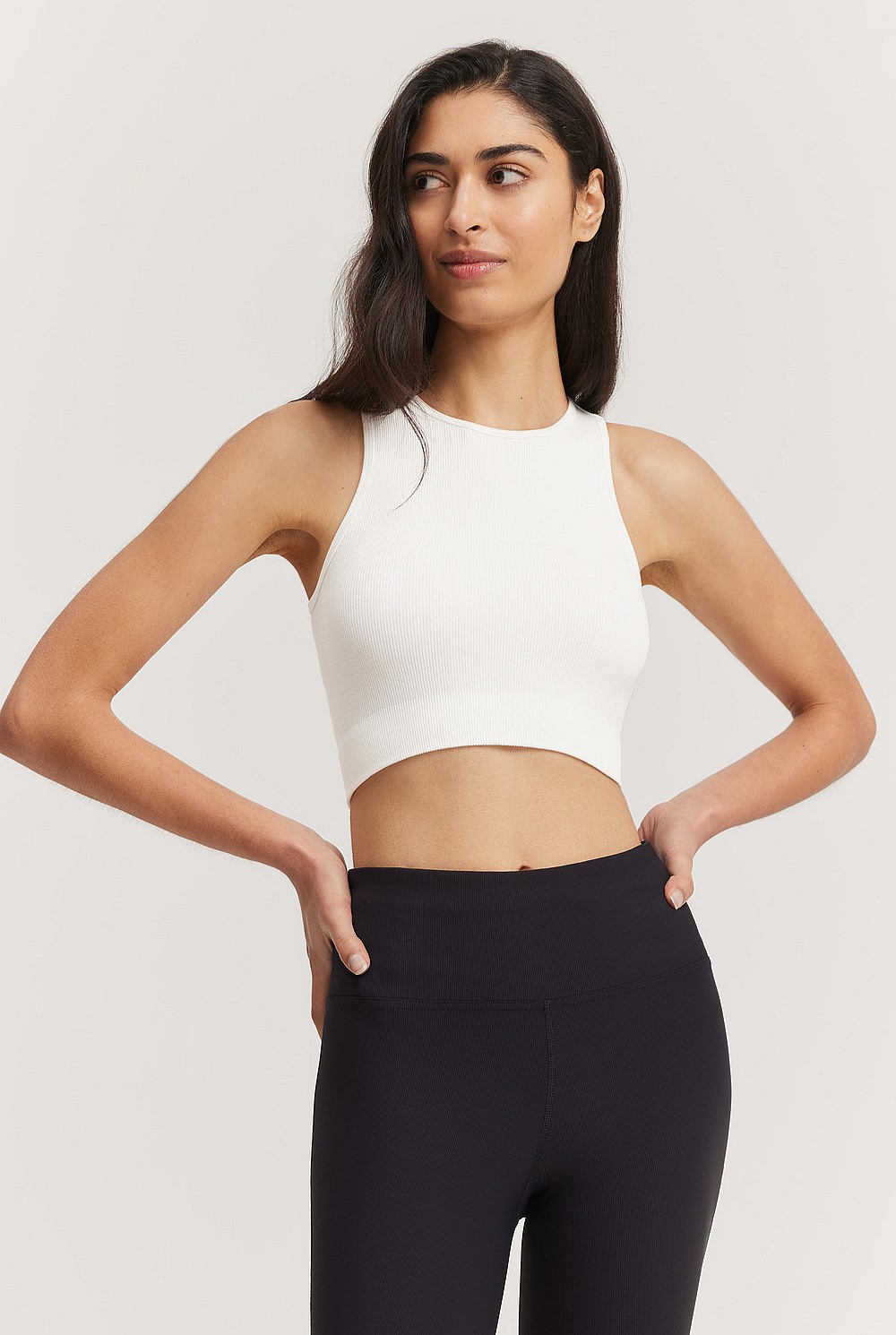 Racer-back Crop