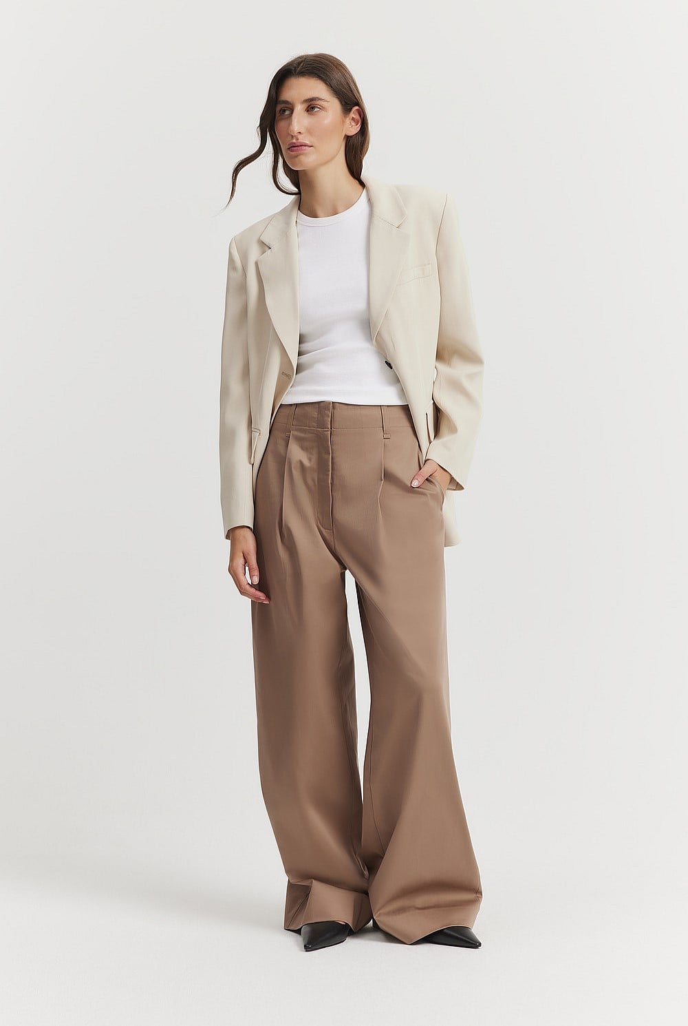 Cotton Crop Fitted T-Shirt