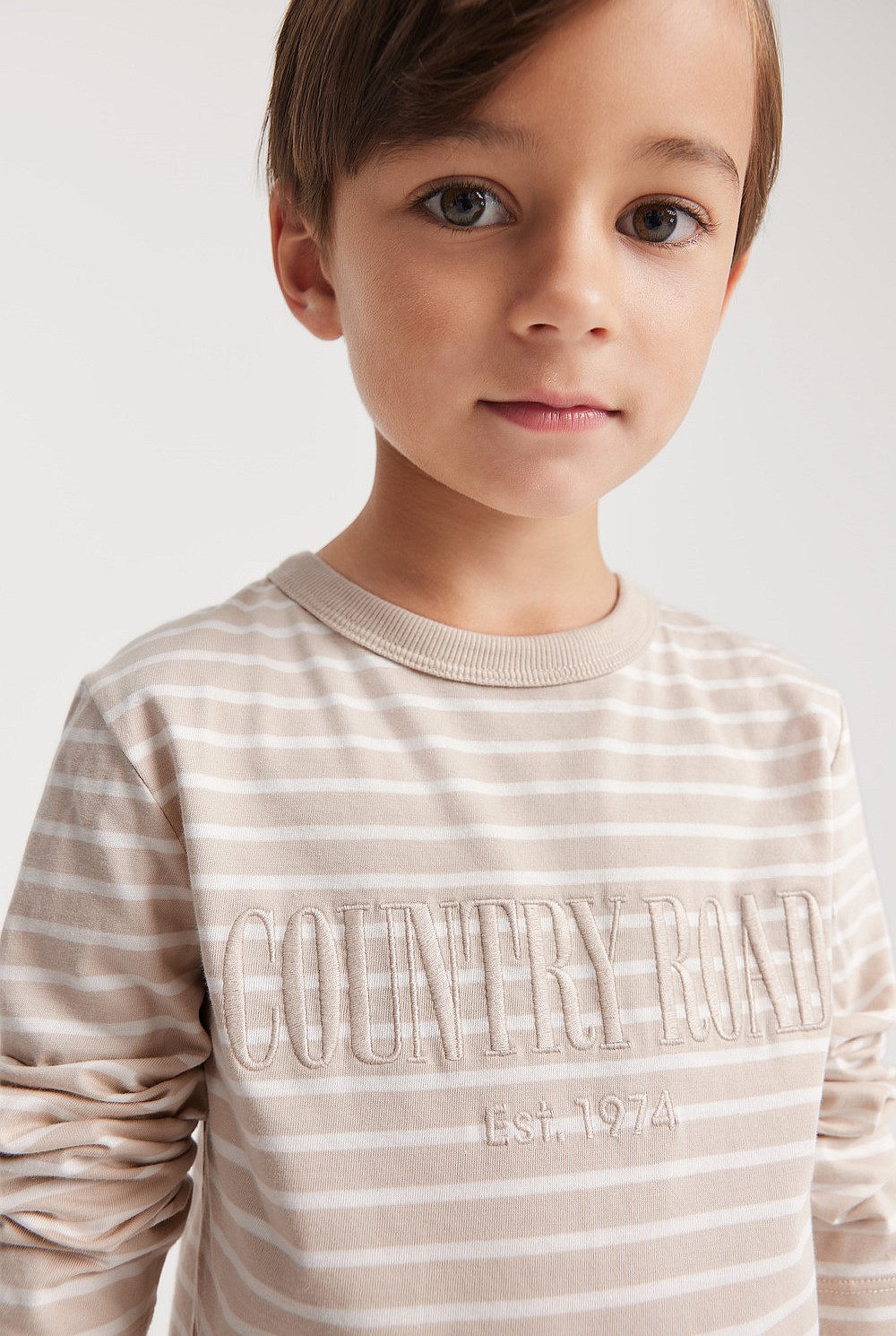 Cotton Long Sleeve Heritage T-Shirt