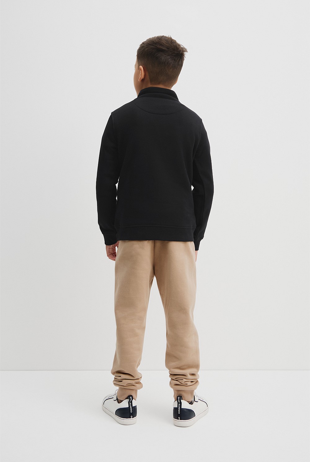 Verified Australian Cotton Heritage Half Zip Sweat