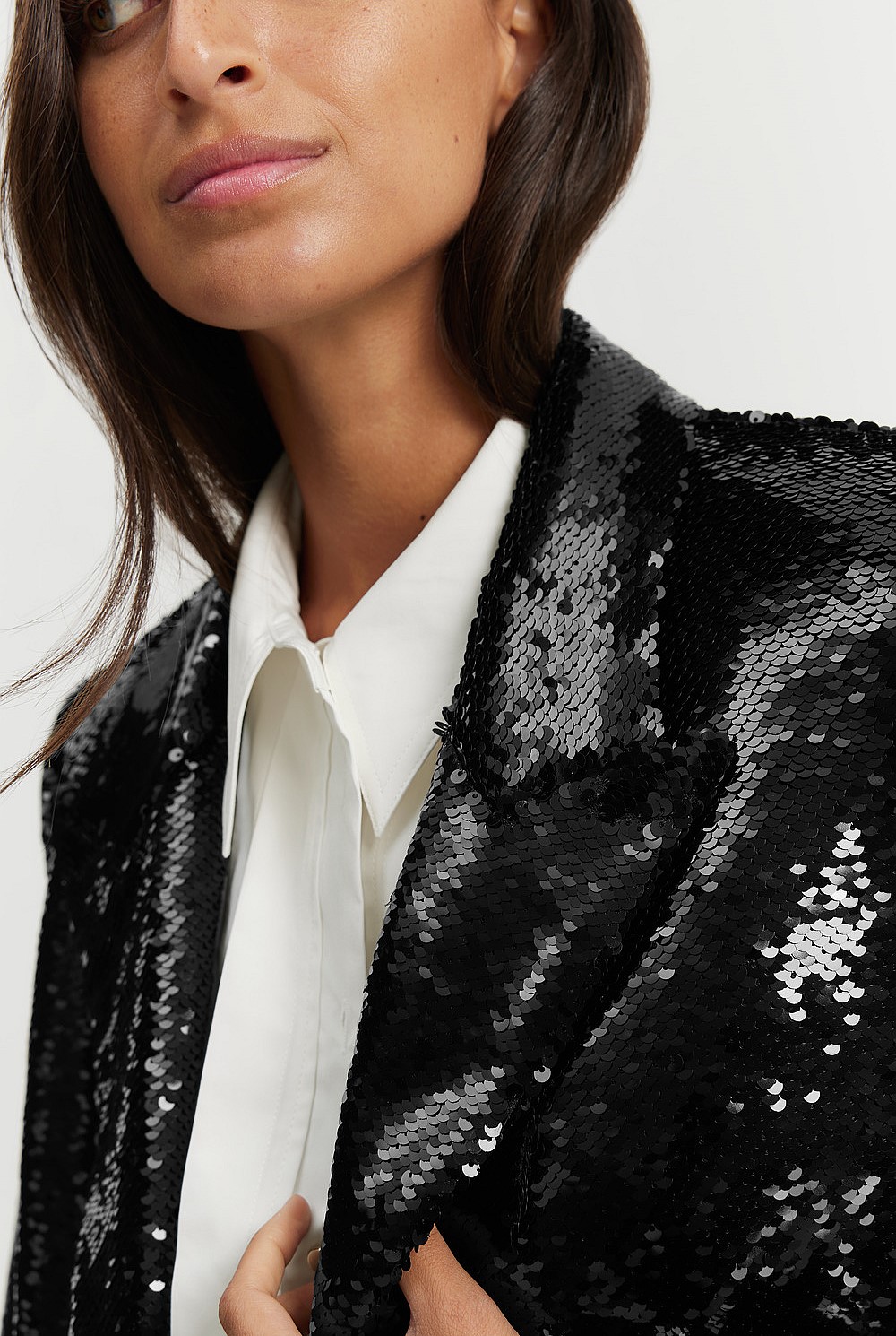 Sequin Blazer