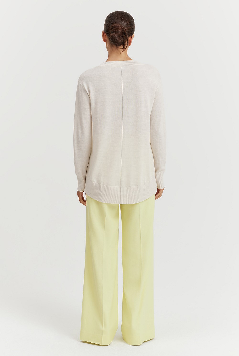 Australian Merino Wool Crew Neck Knit