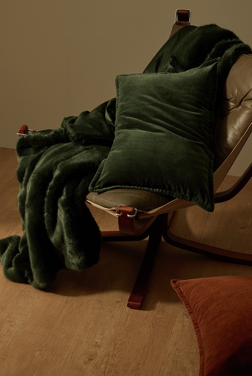 Pia Cotton Velvet 40x60 Cushion