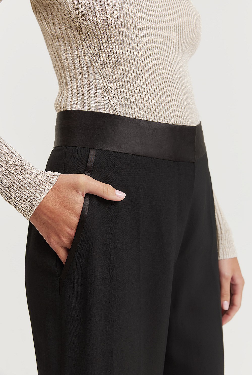 Tailored Tuxedo Pant